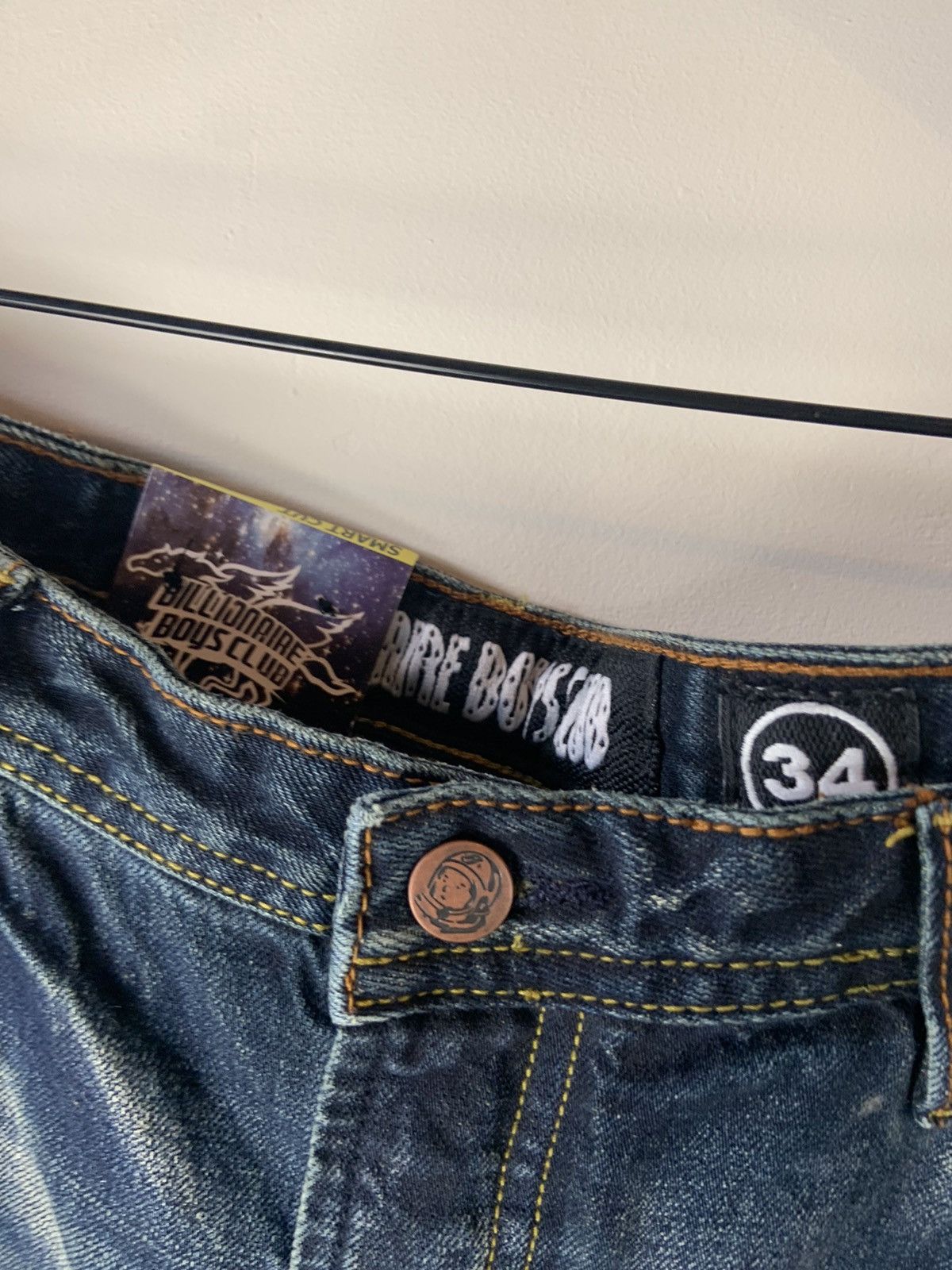 Billionaire Boys Club Billionaire Boys Club Smart Cut Denim Jeans Size US 36 / EU 52 - 3 Thumbnail