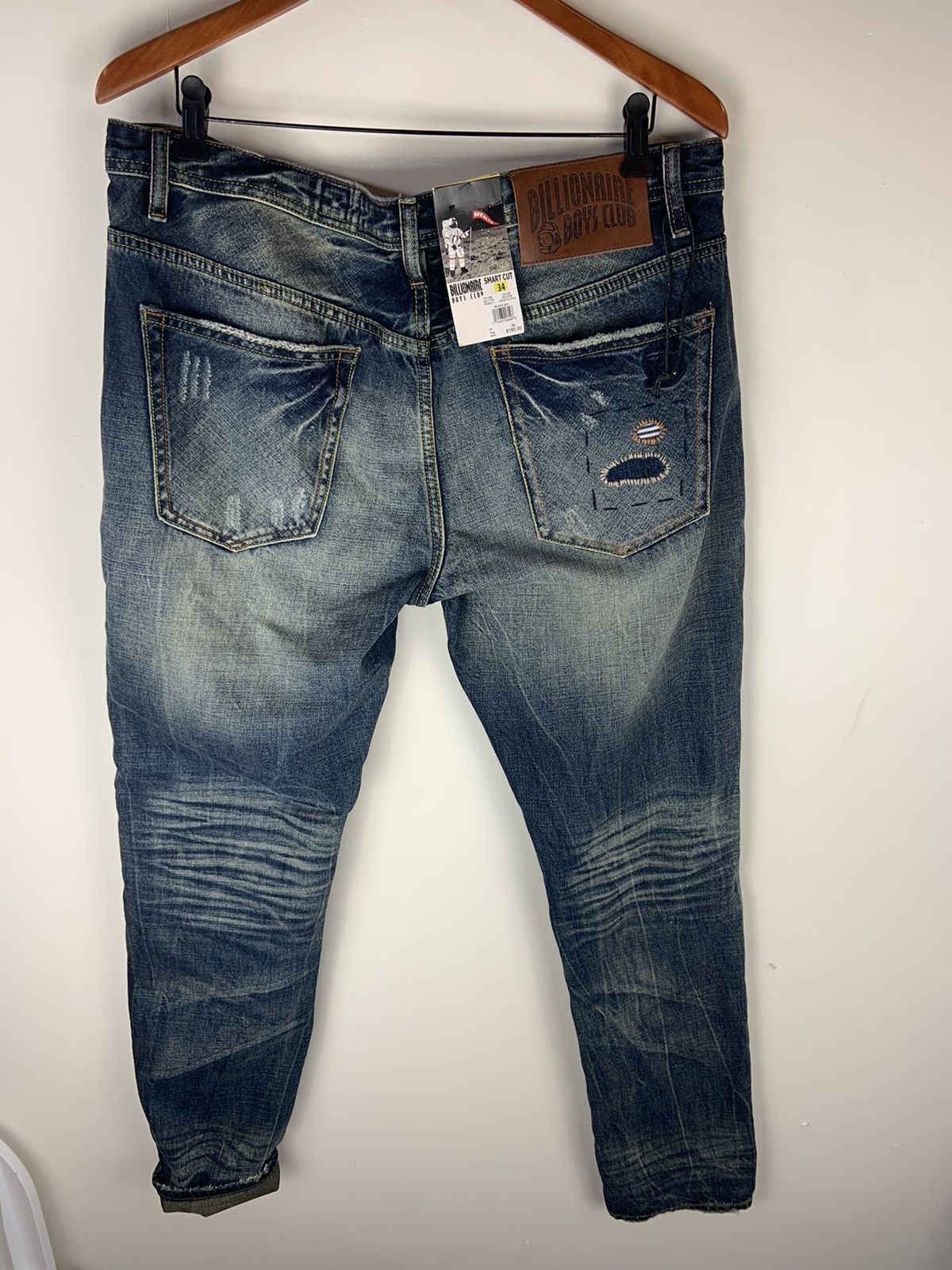 Billionaire Boys Club Billionaire Boys Club Smart Cut Denim Jeans Size US 36 / EU 52 - 8 Thumbnail