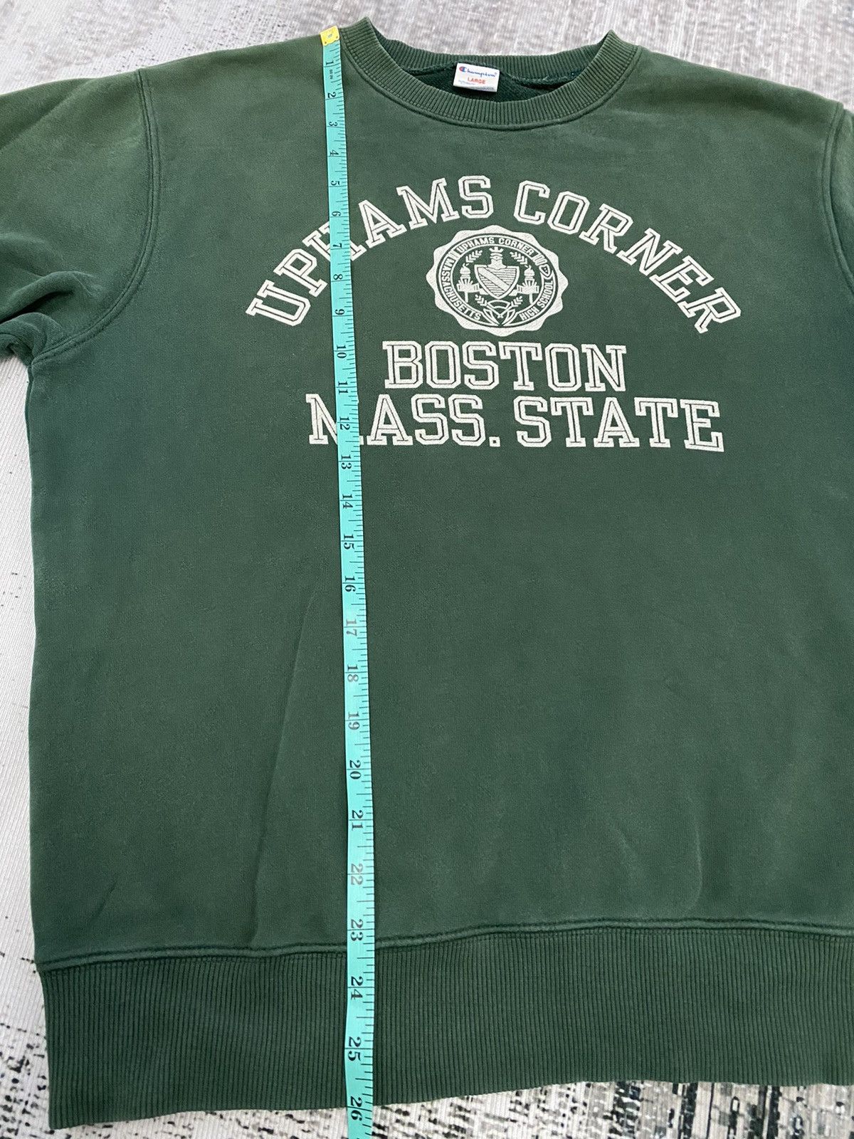 Champion × Vintage Vintage Champion Uphams Corner Boston Reverse Weave Crewneck Size US M / EU 48-50 / 2 - 6 Thumbnail