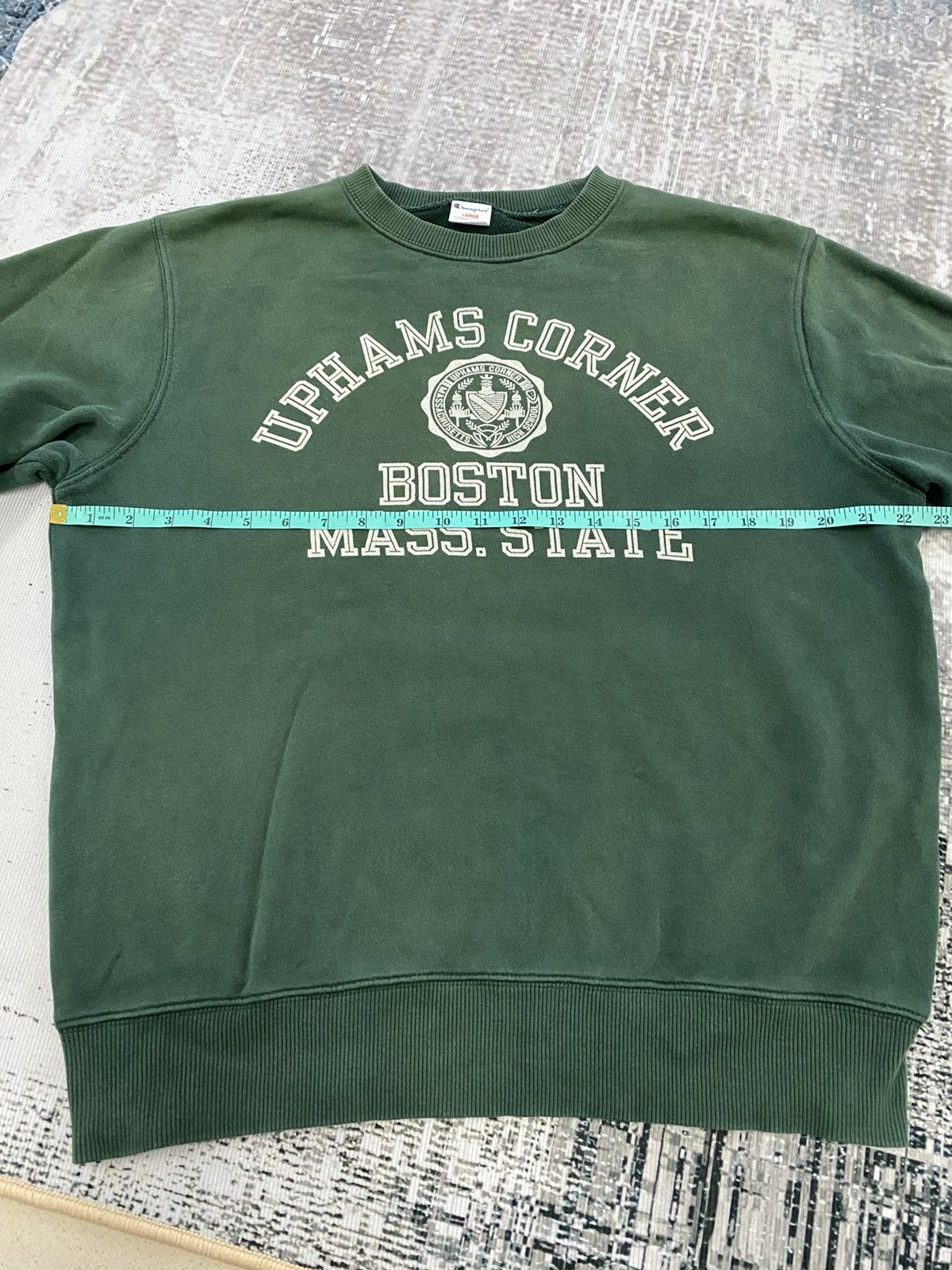 Champion × Vintage Vintage Champion Uphams Corner Boston Reverse Weave Crewneck Size US M / EU 48-50 / 2 - 5 Thumbnail