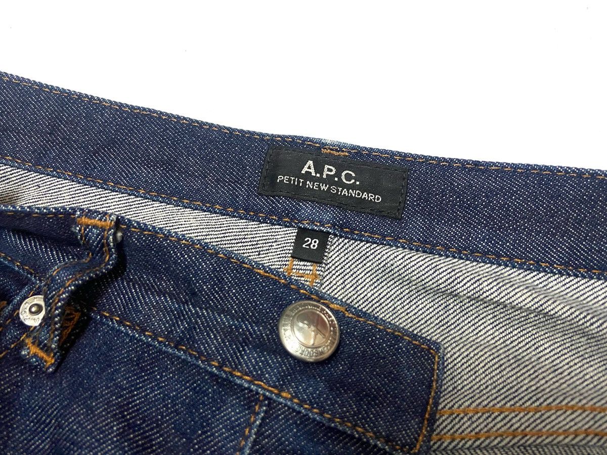 A.P.C. × Japanese Brand A.P.C New Standard Raw Selvedge Denim Size 29" Size US 29 - 5 Thumbnail