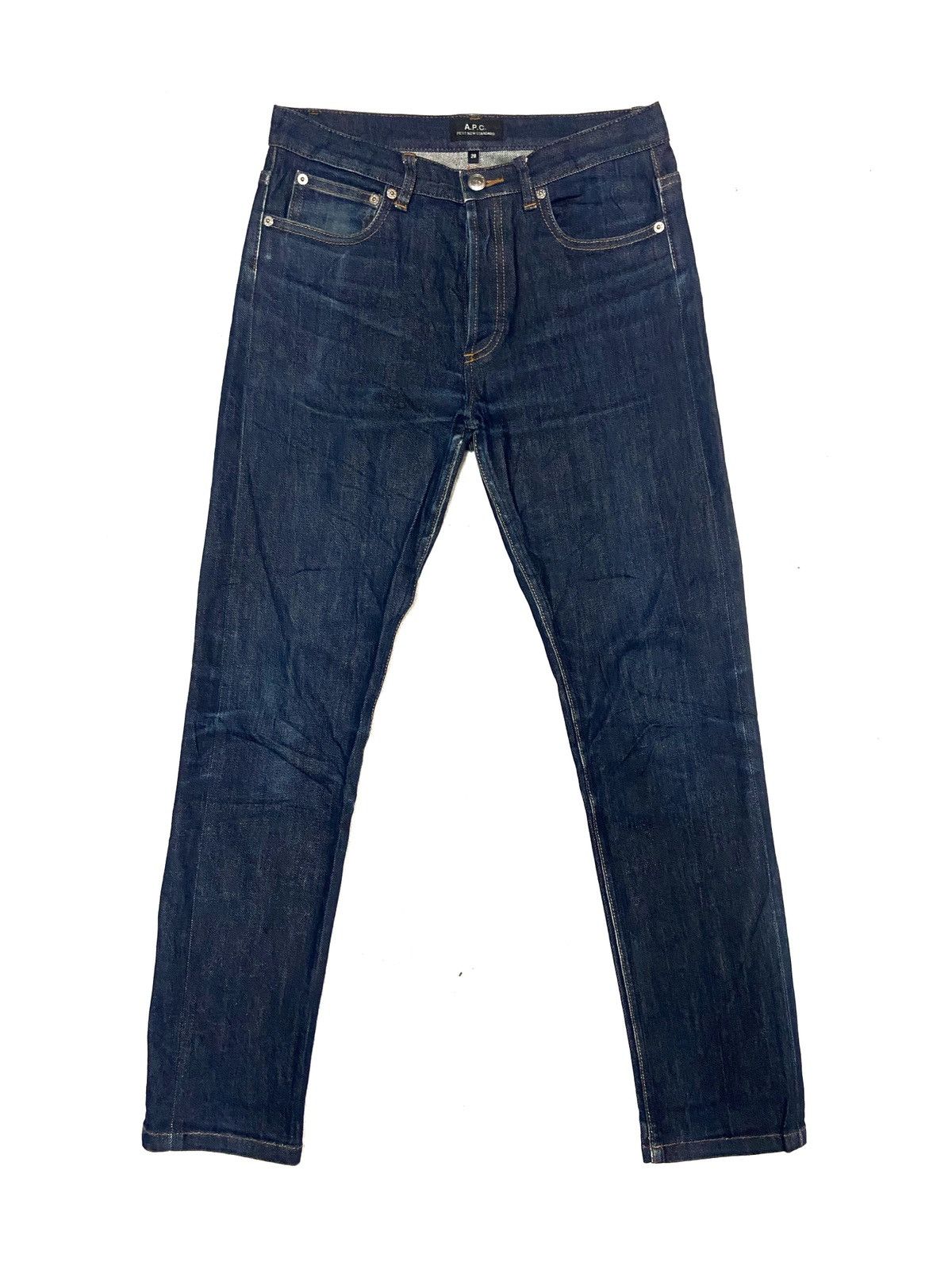A.P.C. × Japanese Brand A.P.C New Standard Raw Selvedge Denim Size 29" Size US 29 - 1 Thumbnail