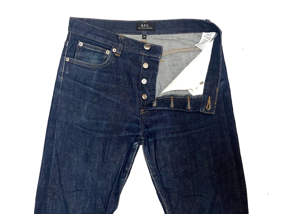 A.P.C. × Japanese Brand A.P.C New Standard Raw Selvedge Denim Size 29" Size US 29 - 3 Thumbnail