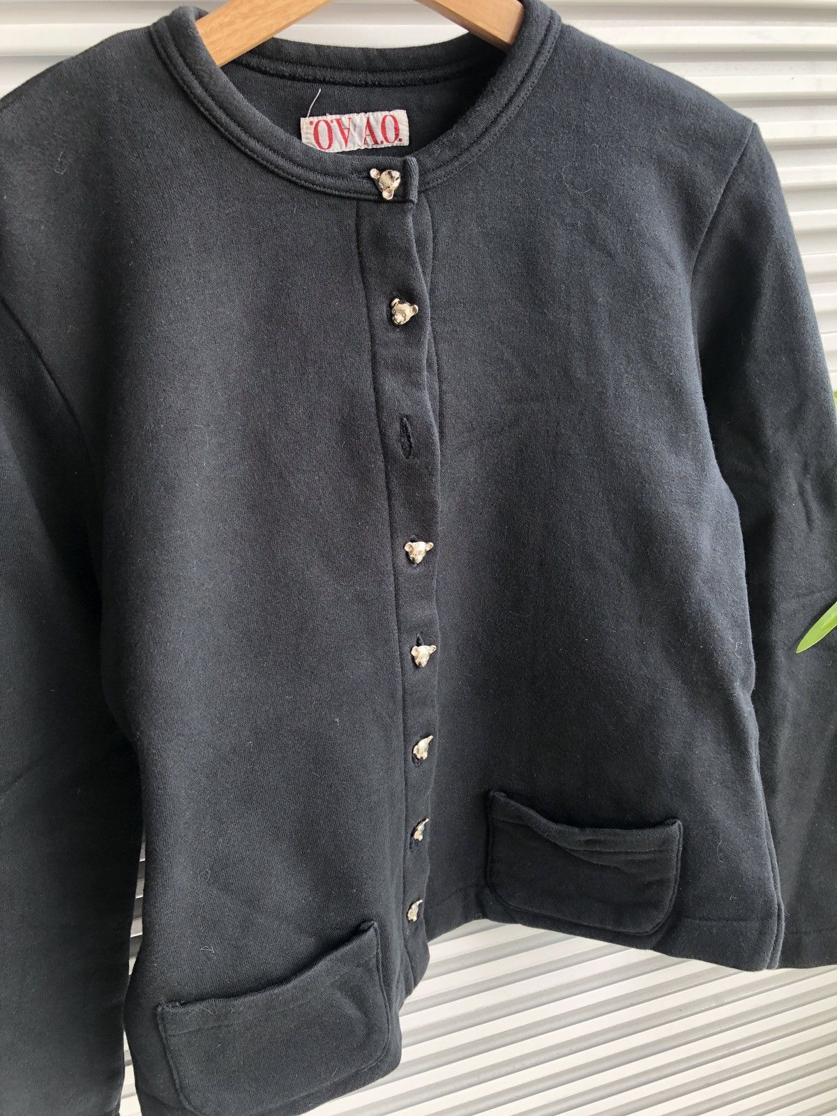 Japanese Brand Vintage Atsuki Omishi Cardigan / Travis Flacko Scott Size M / US 6-8 / IT 42-44 - 2 Thumbnail