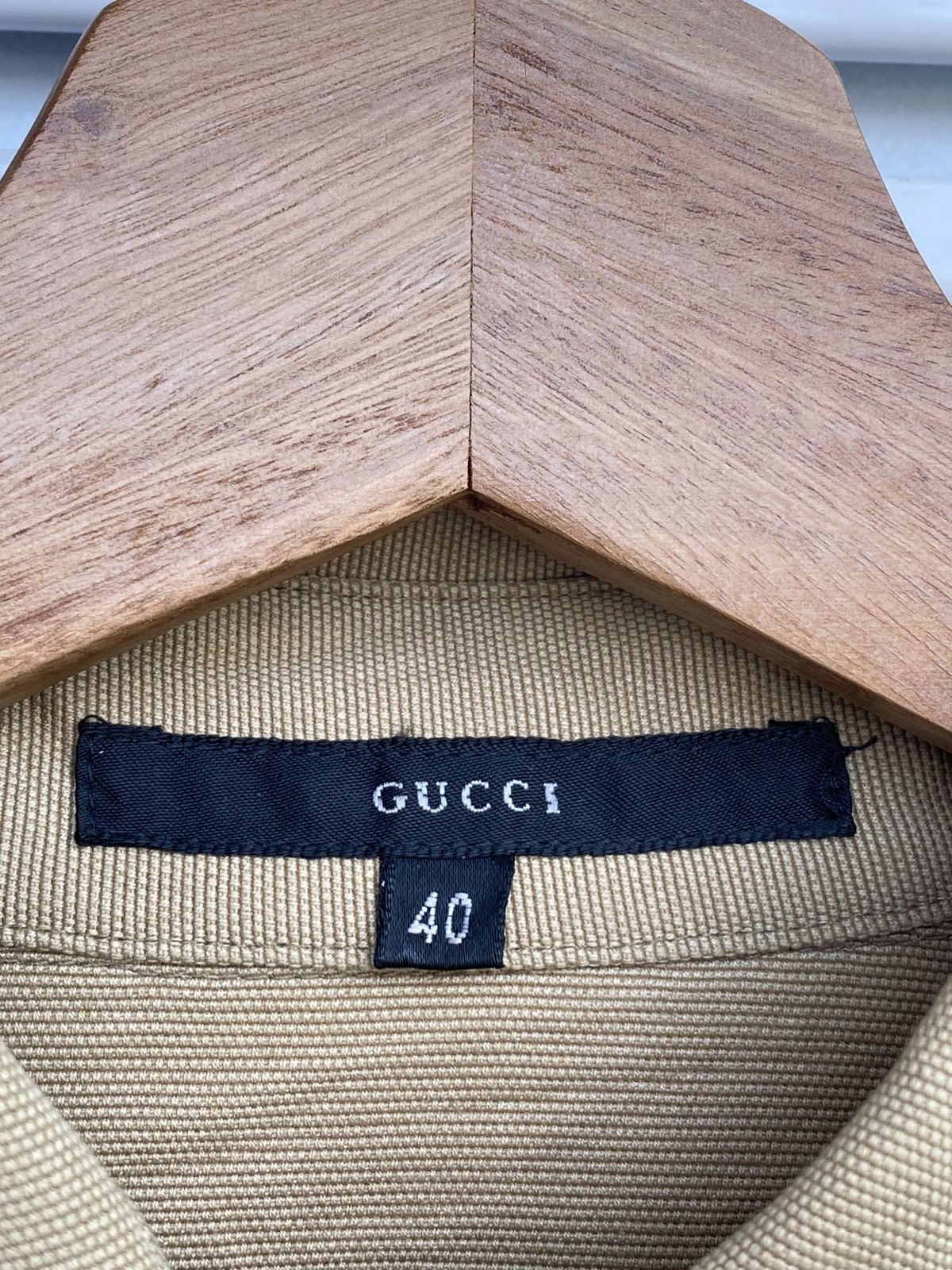 Gucci Vintage Gucci Tom Ford Zamasport Denim Button Jacket Size S / US 4 / IT 40 - 9 Thumbnail