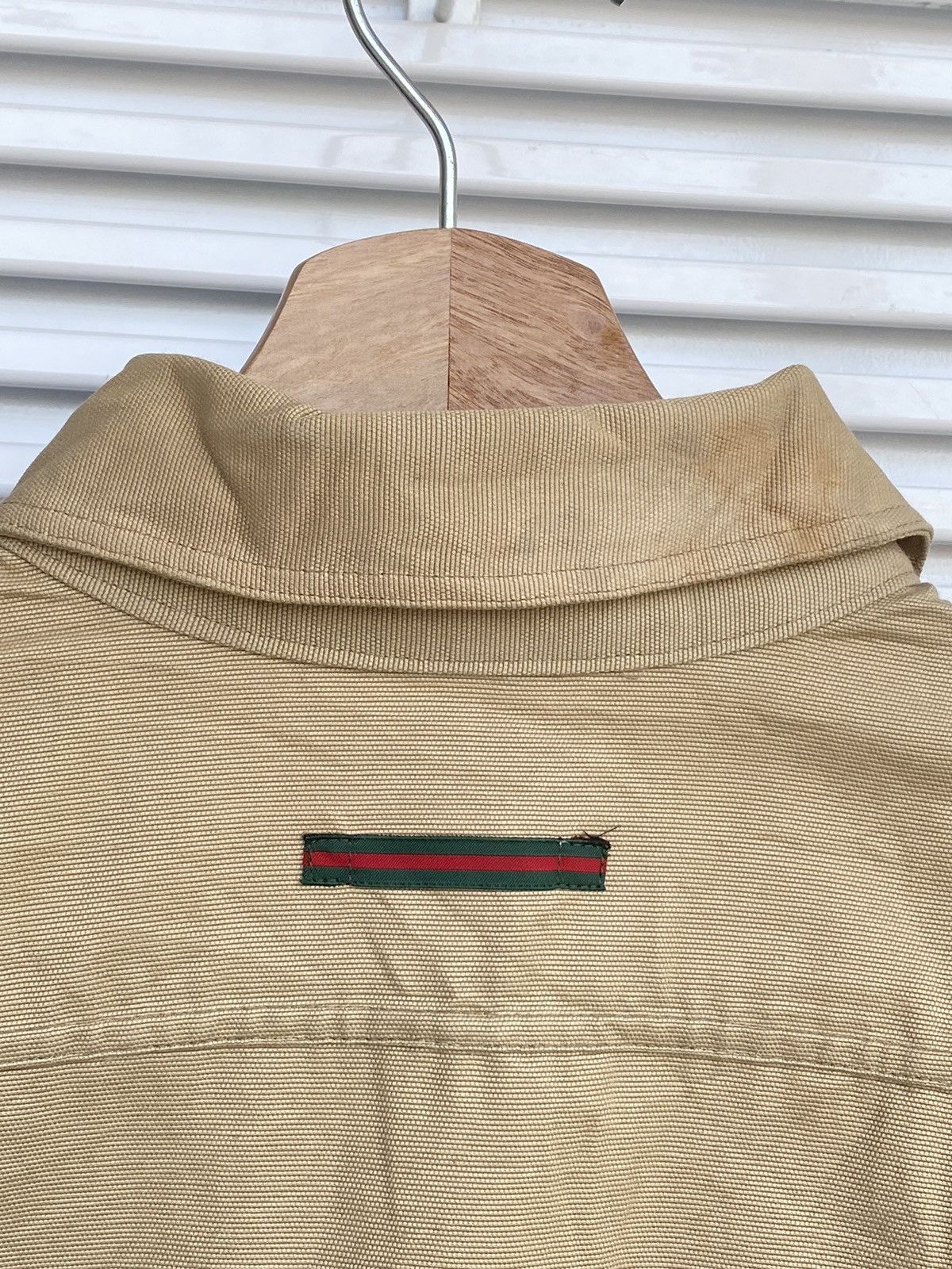 Gucci Vintage Gucci Tom Ford Zamasport Denim Button Jacket Size S / US 4 / IT 40 - 8 Thumbnail