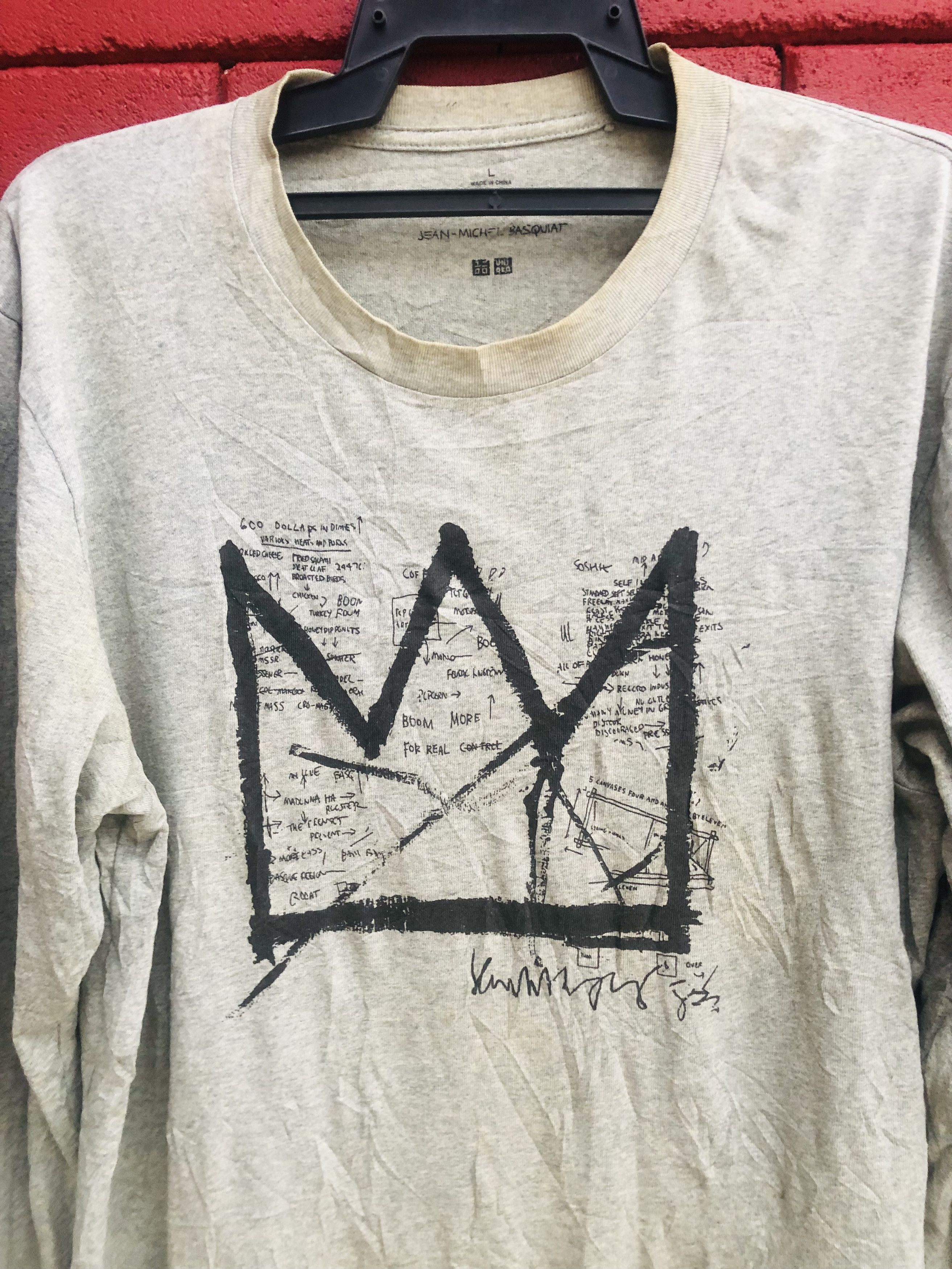 Japanese Brand × Vintage Vintage Jean Michel Basquad Japan Designer Streetwear Style Size US L / EU 52-54 / 3 - 3 Thumbnail