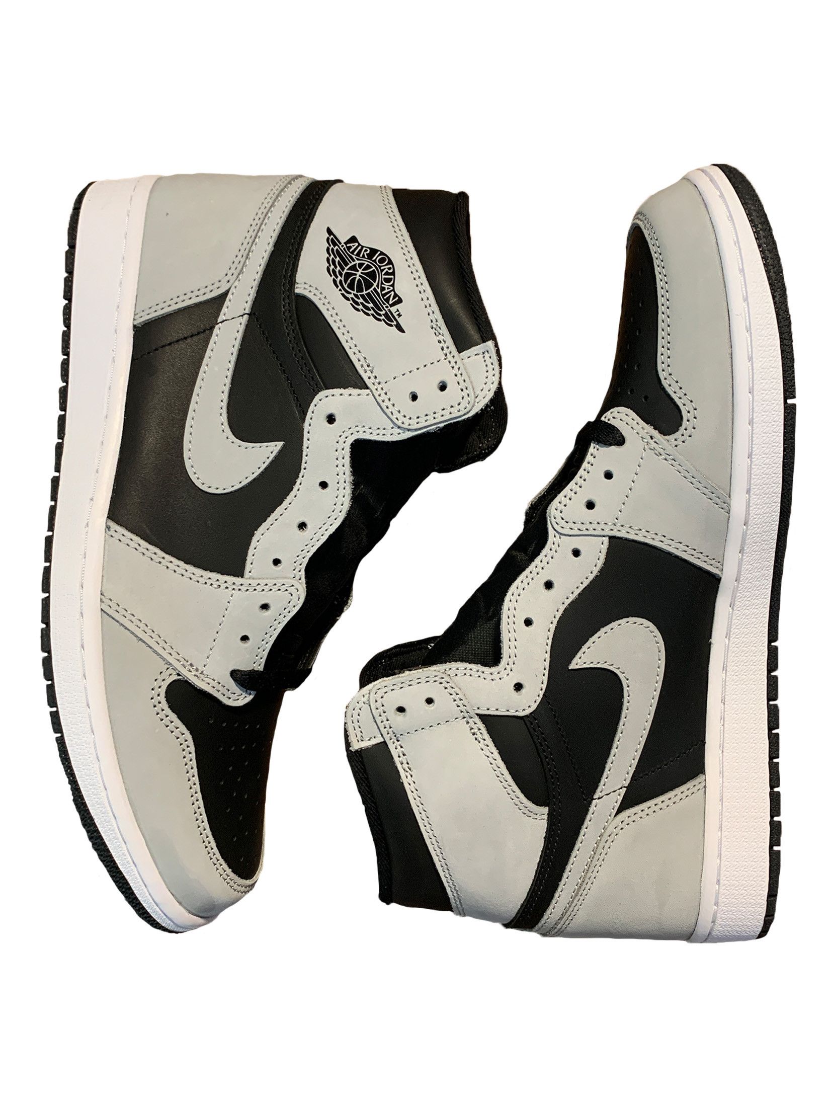 image of Jordan Nike Air Jordan 1 Retro High OG Shadow 2.0 Shoes in Grey, Men's (Size 11)