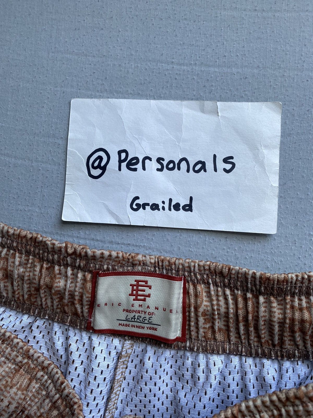 Eric Emanuel RARE Eric Emanuel Gucci Inspired Shorts Large Size US 34 / EU 50 - 9 Thumbnail