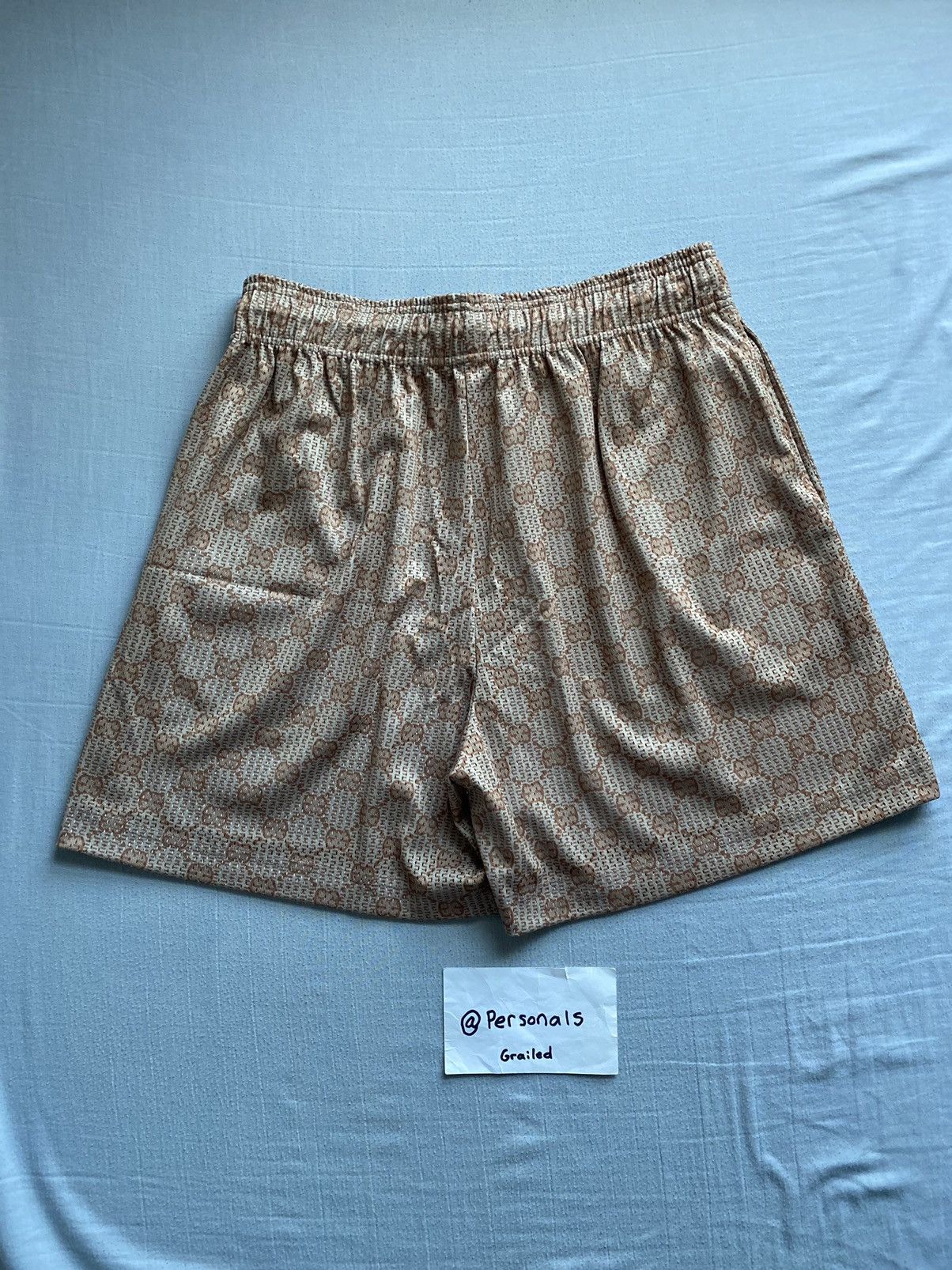 Eric Emanuel RARE Eric Emanuel Gucci Inspired Shorts Large Size US 34 / EU 50 - 6 Thumbnail