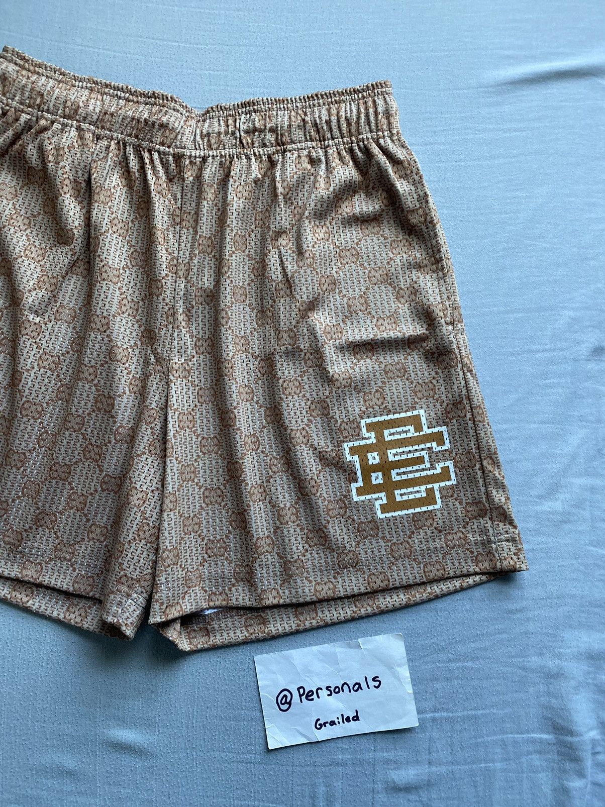 Eric Emanuel RARE Eric Emanuel Gucci Inspired Shorts Large Size US 34 / EU 50 - 3 Thumbnail