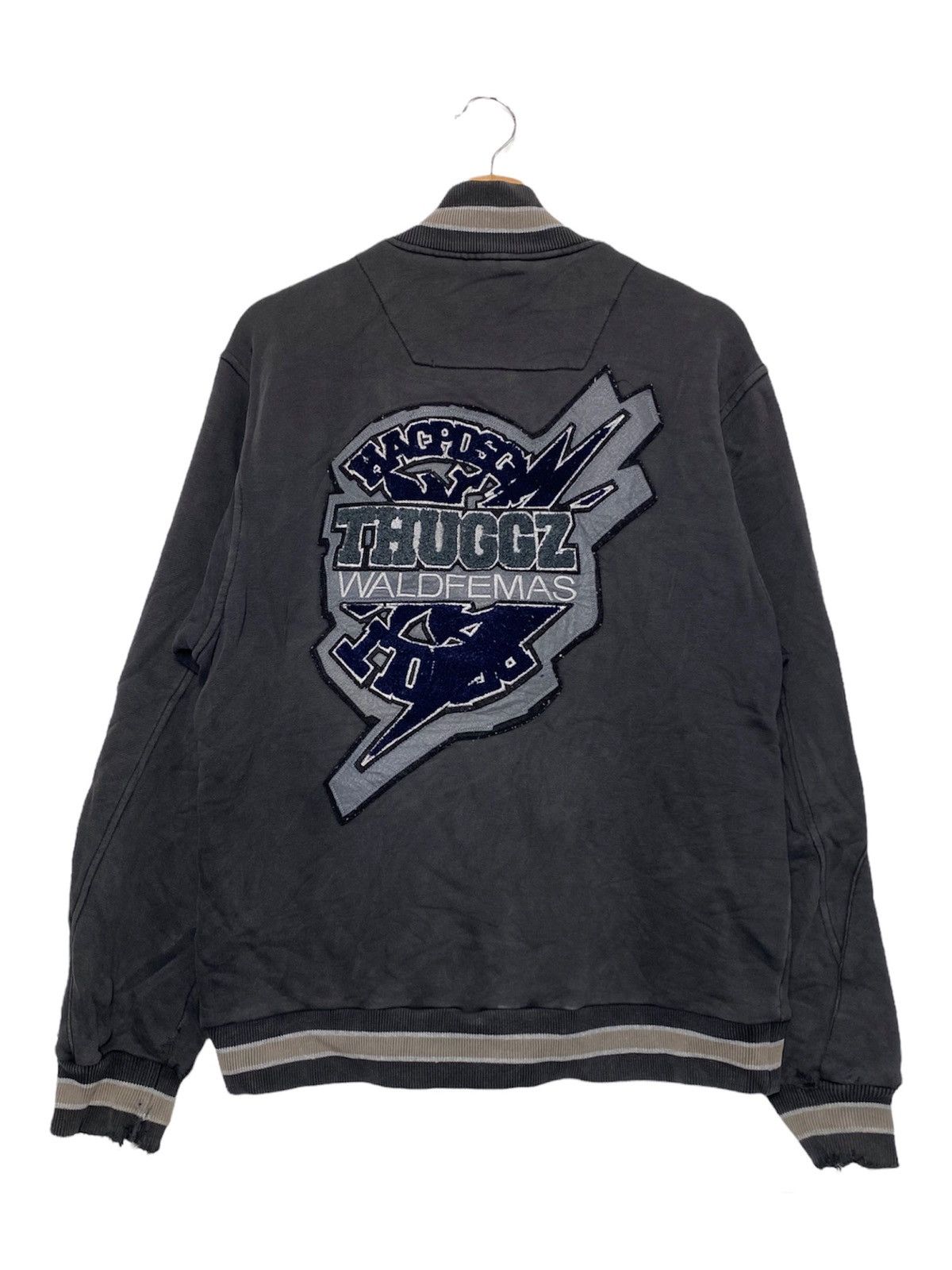 Japanese Brand × Vintage Vintage Breath Varsity / Traviss Flacko ScottStussy Size US XL / EU 56 / 4 - 1 Thumbnail