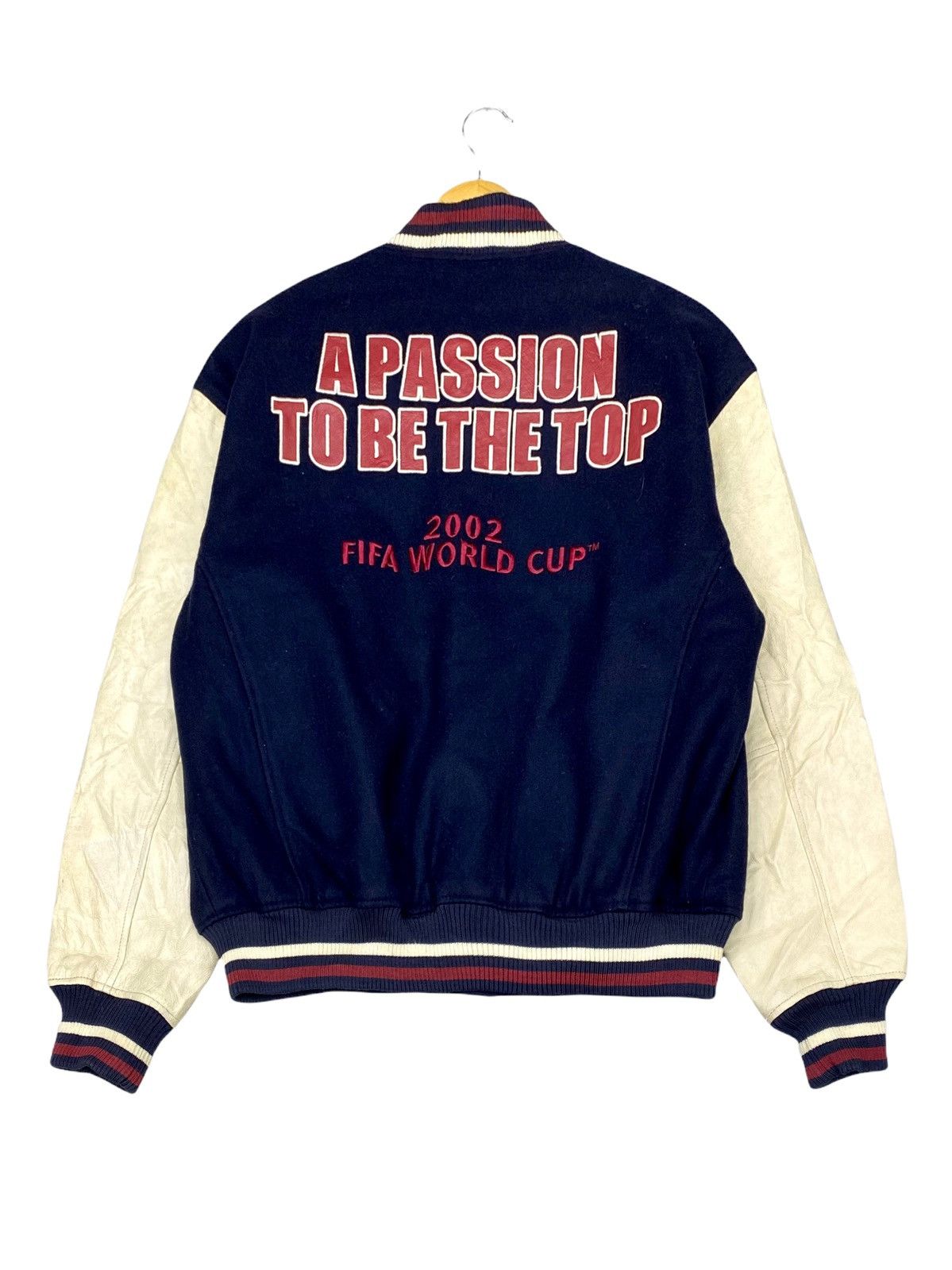 Other Y2K VARSITY JACKET WORLD CUP 2002 OFFICIAL Size US M / EU 48-50 / 2 - 3 Thumbnail