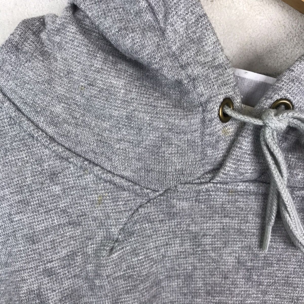 Nike × Vintage Vintage 80s Nike Swoosh Hoodie Pullover Sweatshirt Size US XL / EU 56 / 4 - 9 Thumbnail