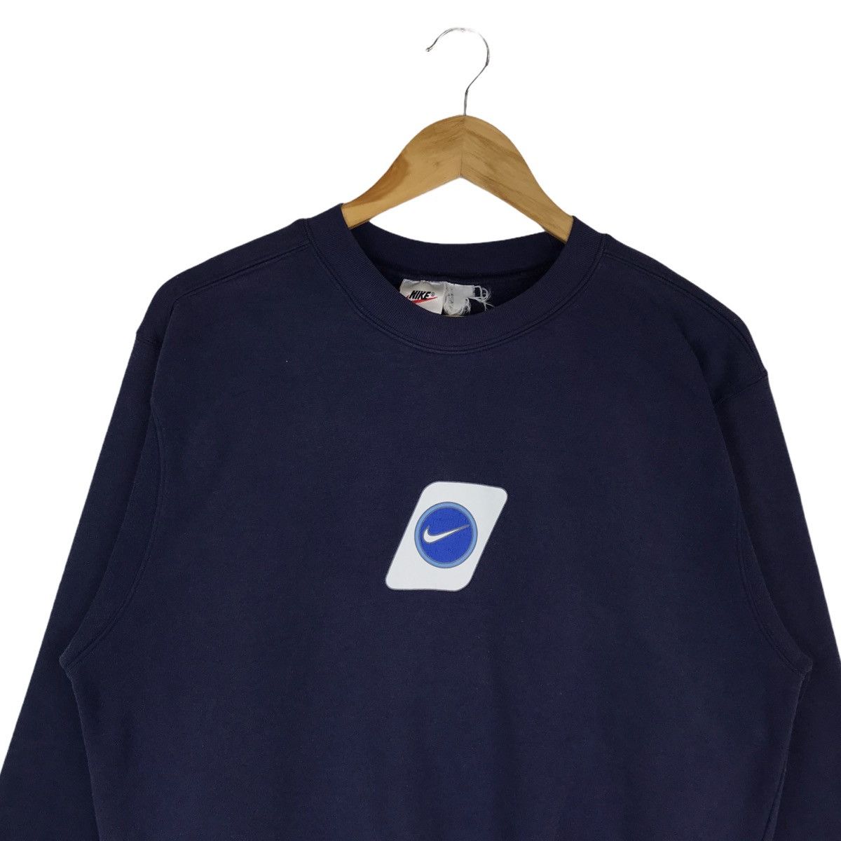 Nike Vintage 90s Stunning Nike Air Swoosh Tick Logo Sweatshirt Size US M / EU 48-50 / 2 - 7 Thumbnail