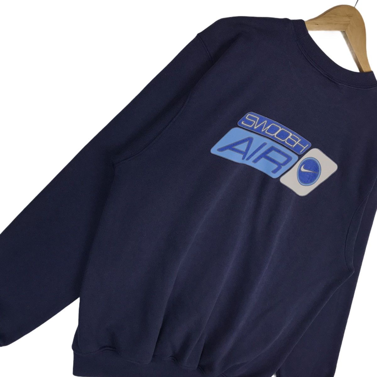 Nike Vintage 90s Stunning Nike Air Swoosh Tick Logo Sweatshirt Size US M / EU 48-50 / 2 - 4 Thumbnail