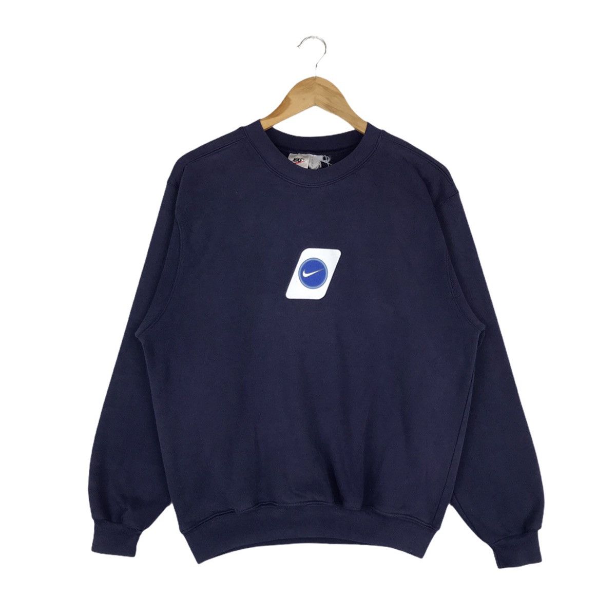 Nike Vintage 90s Stunning Nike Air Swoosh Tick Logo Sweatshirt Size US M / EU 48-50 / 2 - 6 Thumbnail
