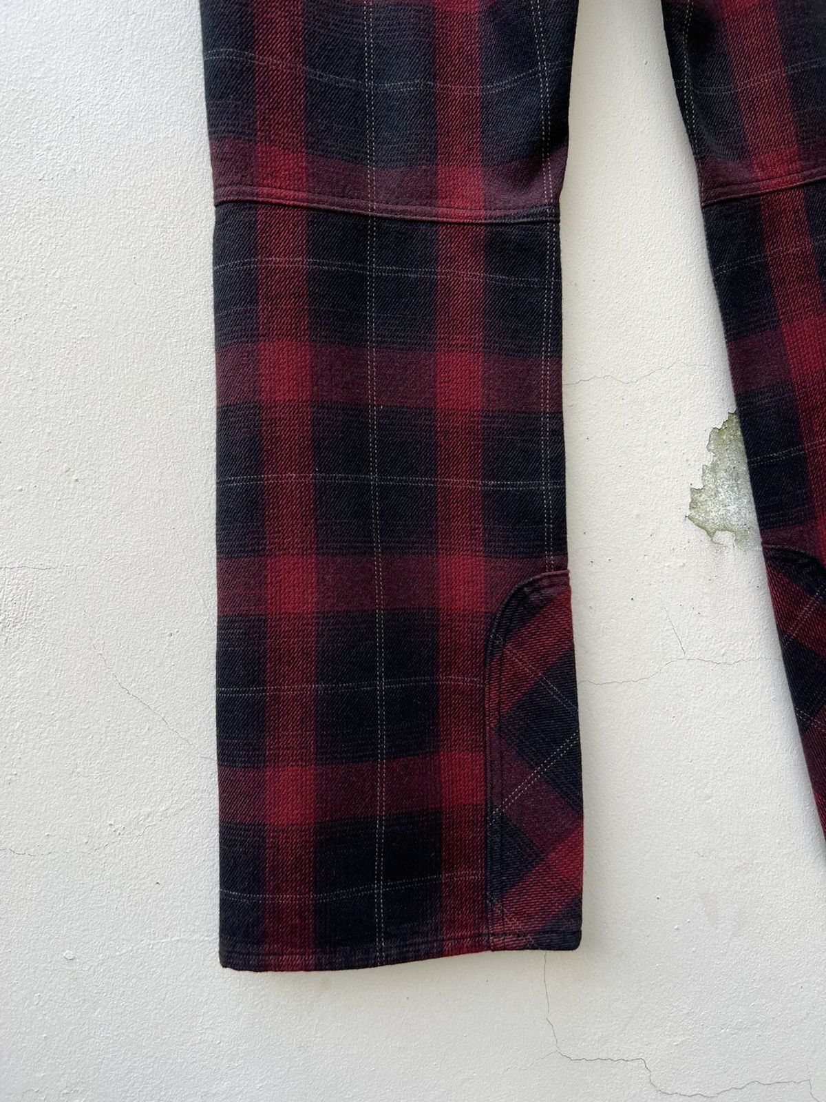Boycott Vintage Boycott Japan Tartan Plaid Bootcut Jeans Size US 31 - 13 Thumbnail