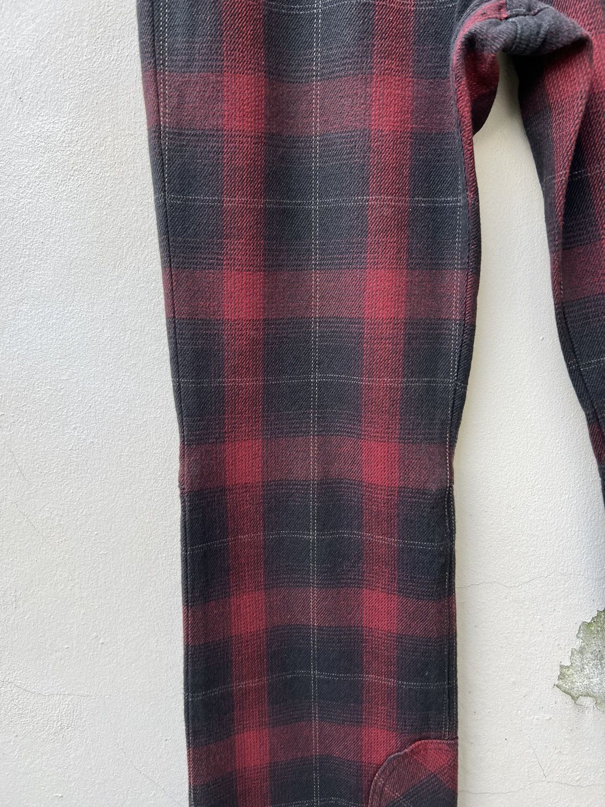 Boycott Vintage Boycott Japan Tartan Plaid Bootcut Jeans Size US 31 - 6 Thumbnail