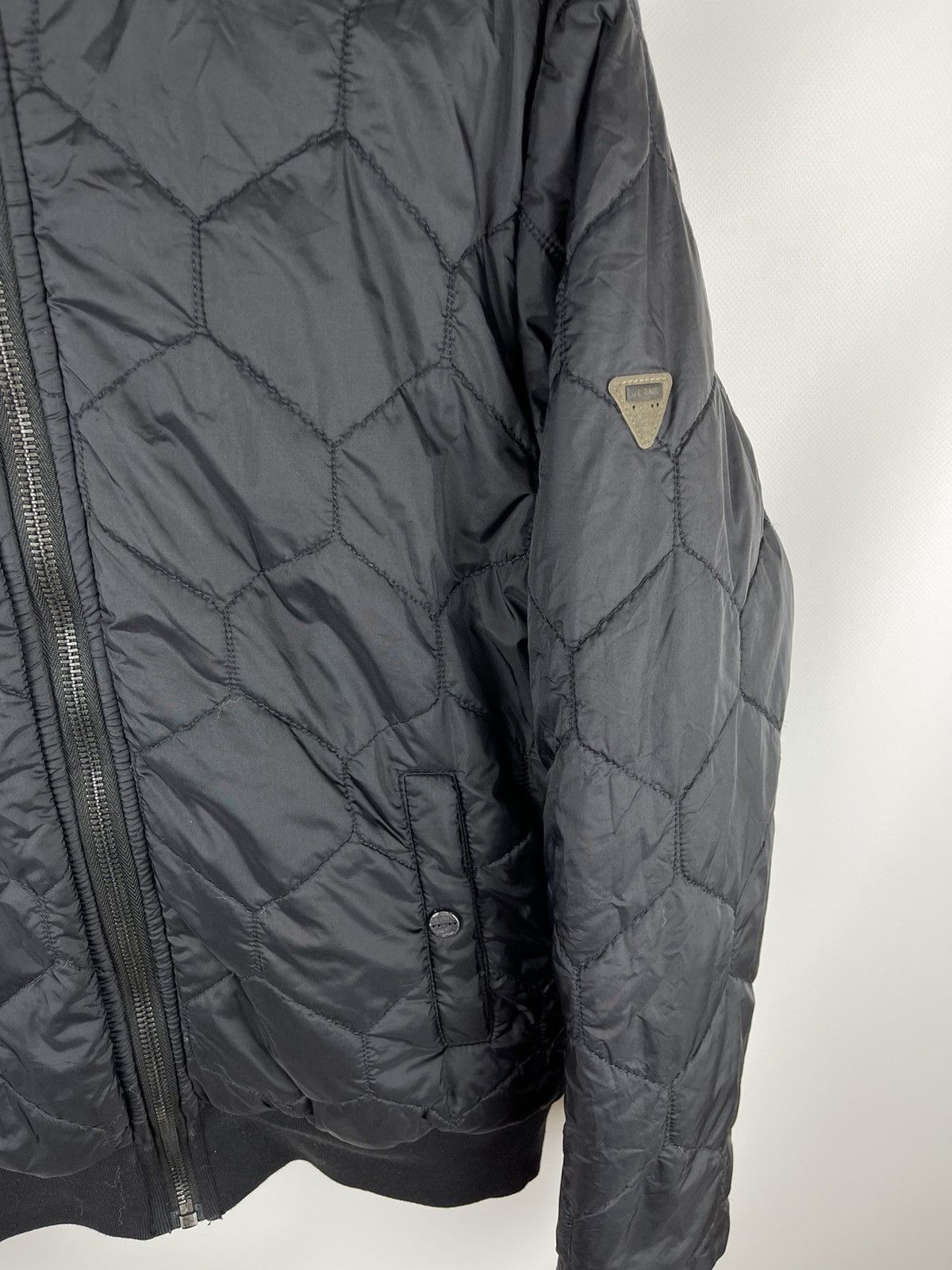 Other J.C. Rags quilted reversible nylon cotton full zip jacket Size US M / EU 48-50 / 2 - 7 Thumbnail