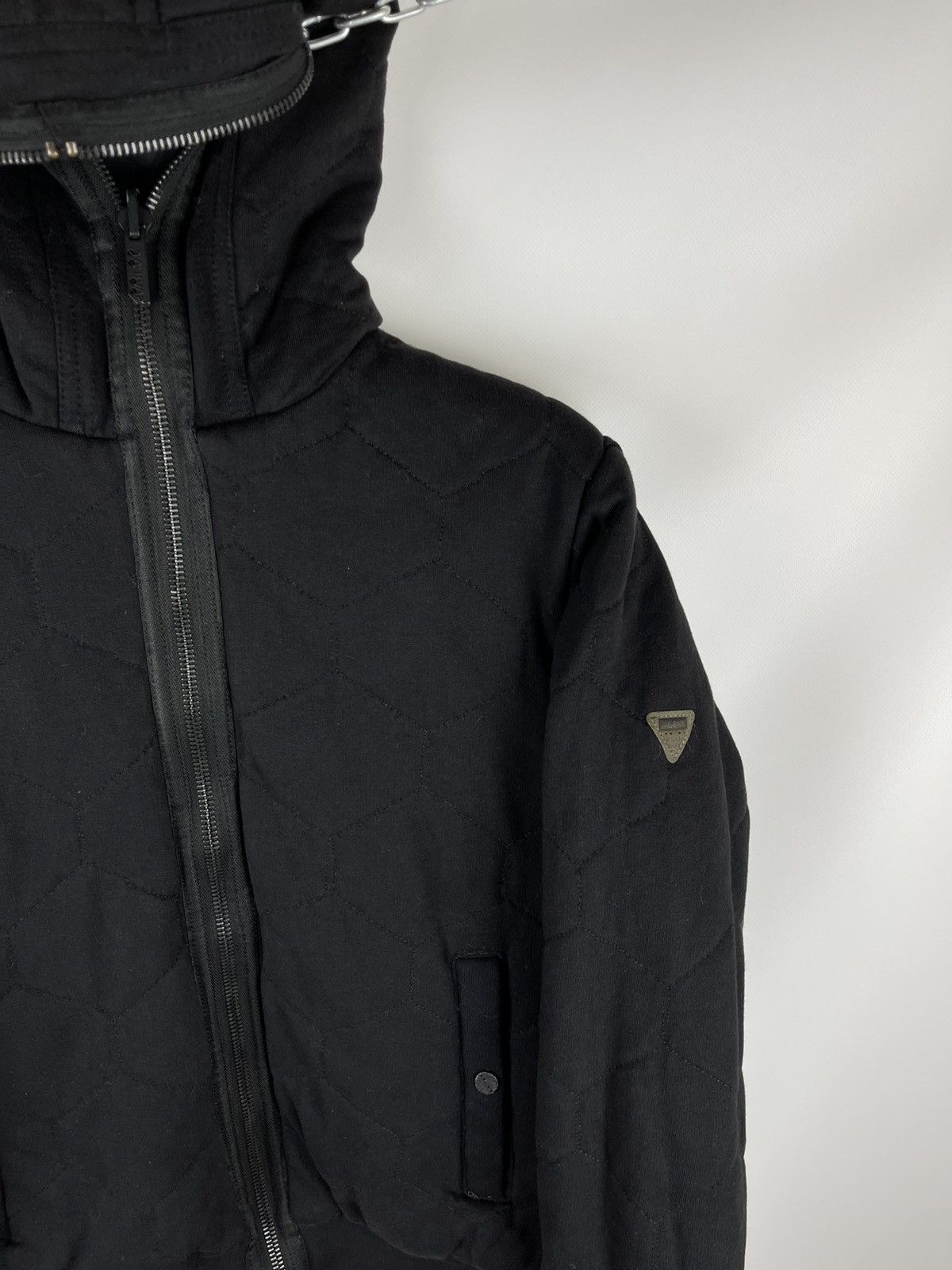 Other J.C. Rags quilted reversible nylon cotton full zip jacket Size US M / EU 48-50 / 2 - 12 Thumbnail