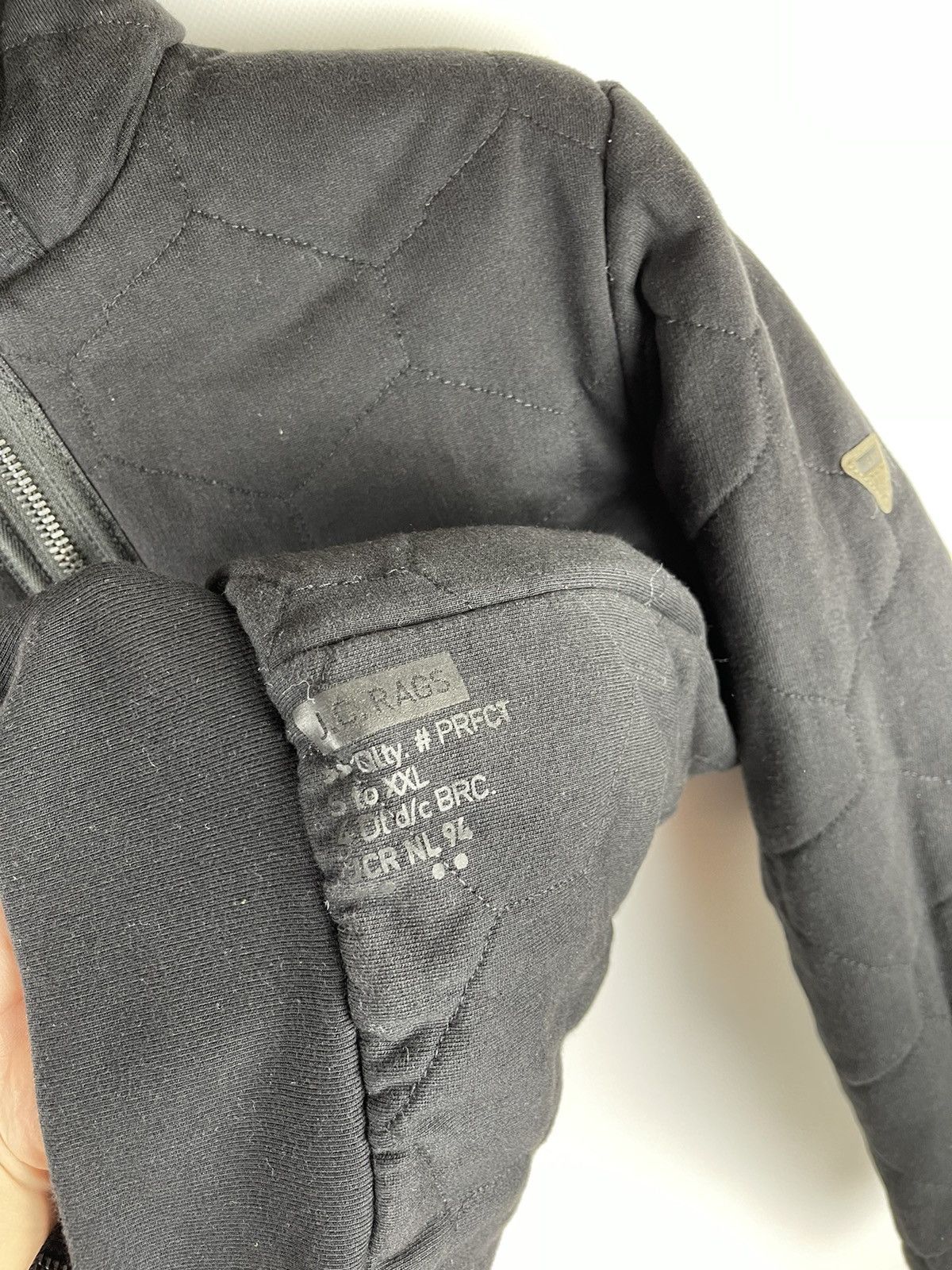 Other J.C. Rags quilted reversible nylon cotton full zip jacket Size US M / EU 48-50 / 2 - 18 Thumbnail