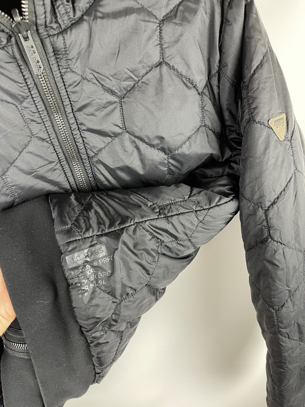 Other J.C. Rags quilted reversible nylon cotton full zip jacket Size US M / EU 48-50 / 2 - 8 Thumbnail
