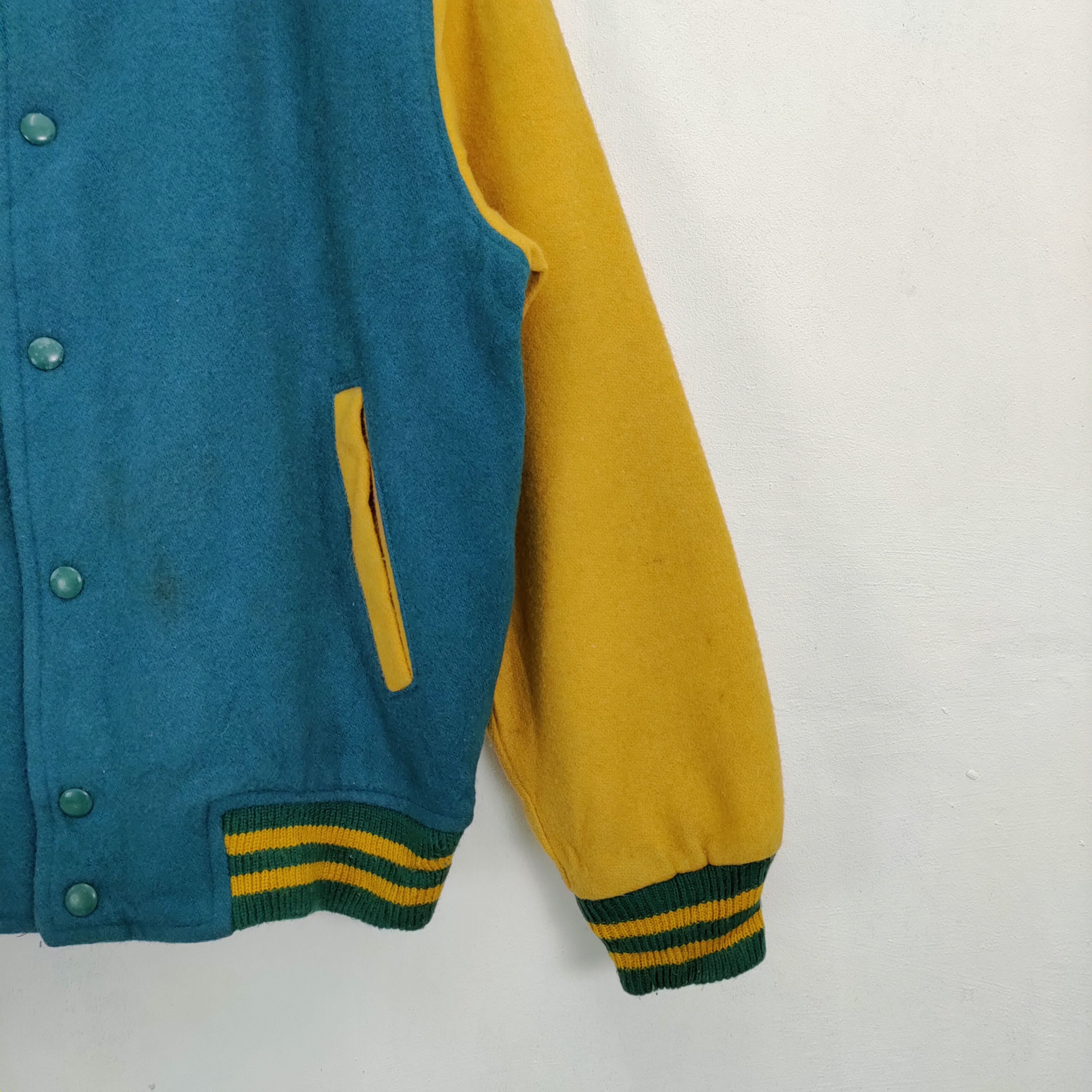 Japanese Brand JAPANESE BRAND WOOL VARSITY JACKET Size US M / EU 48-50 / 2 - 5 Thumbnail