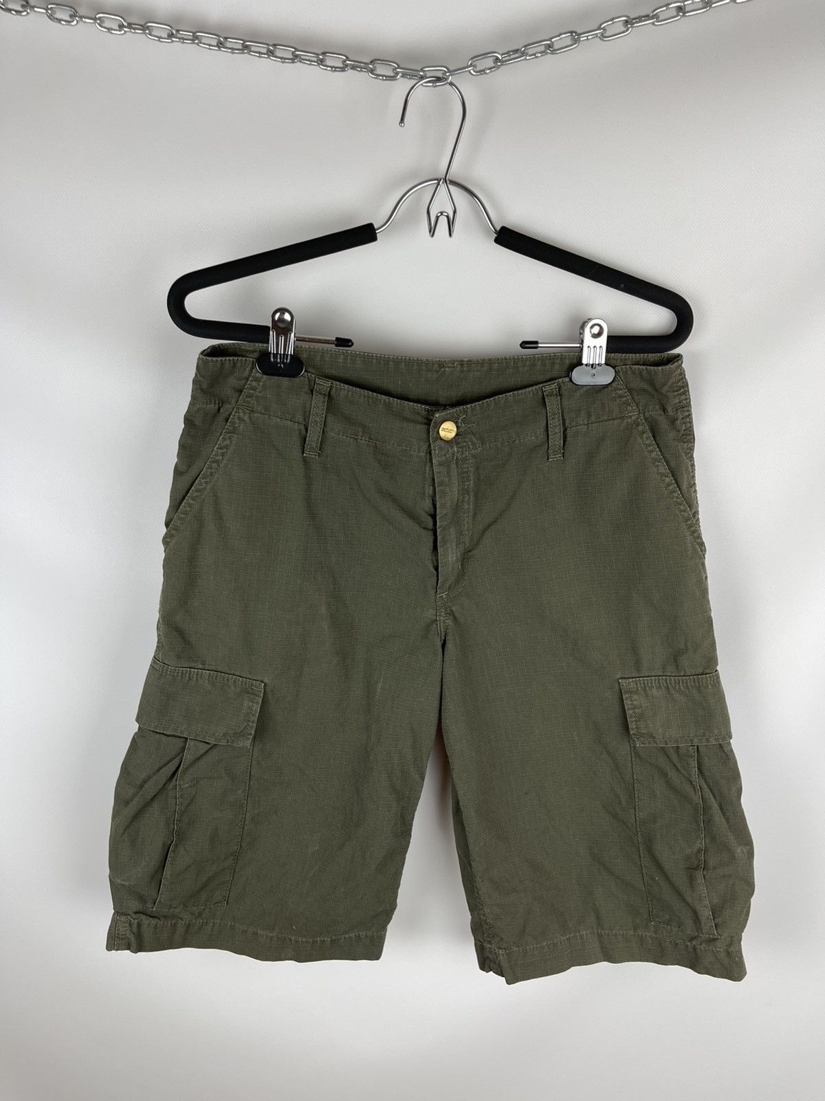 Carhartt Carhartt vintage W' Cargo Bermuda shorts Size 29" - 2 Thumbnail
