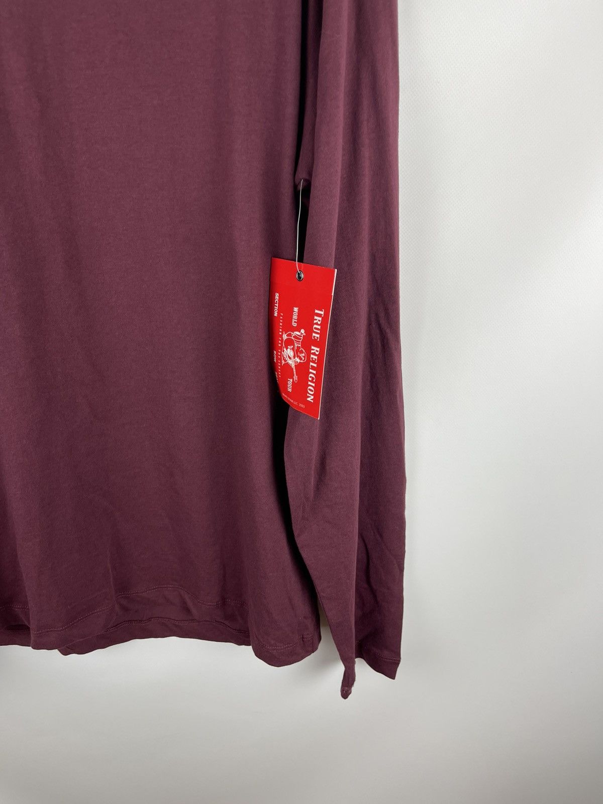 True Religion True Religion deep garnet ls Buddha crewneck longsleeve tee Size US L / EU 52-54 / 3 - 5 Thumbnail