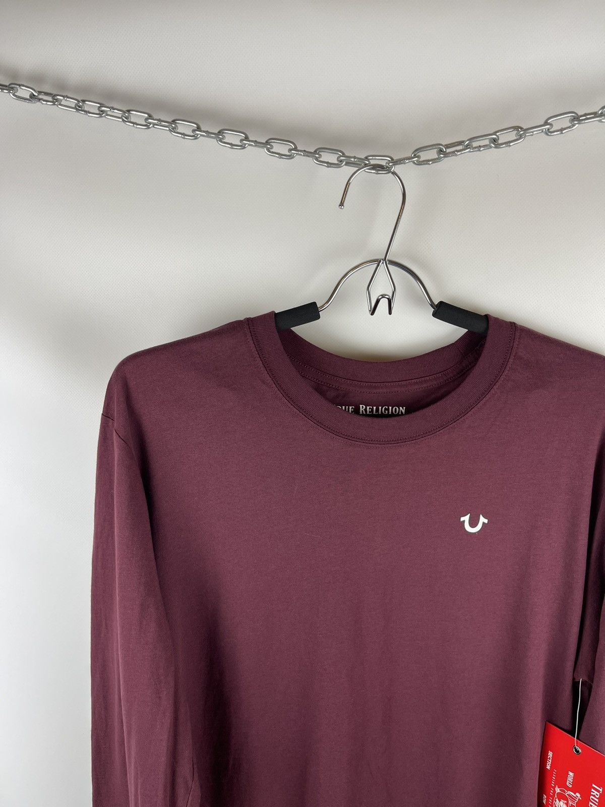 True Religion True Religion deep garnet ls Buddha crewneck longsleeve tee Size US L / EU 52-54 / 3 - 4 Thumbnail
