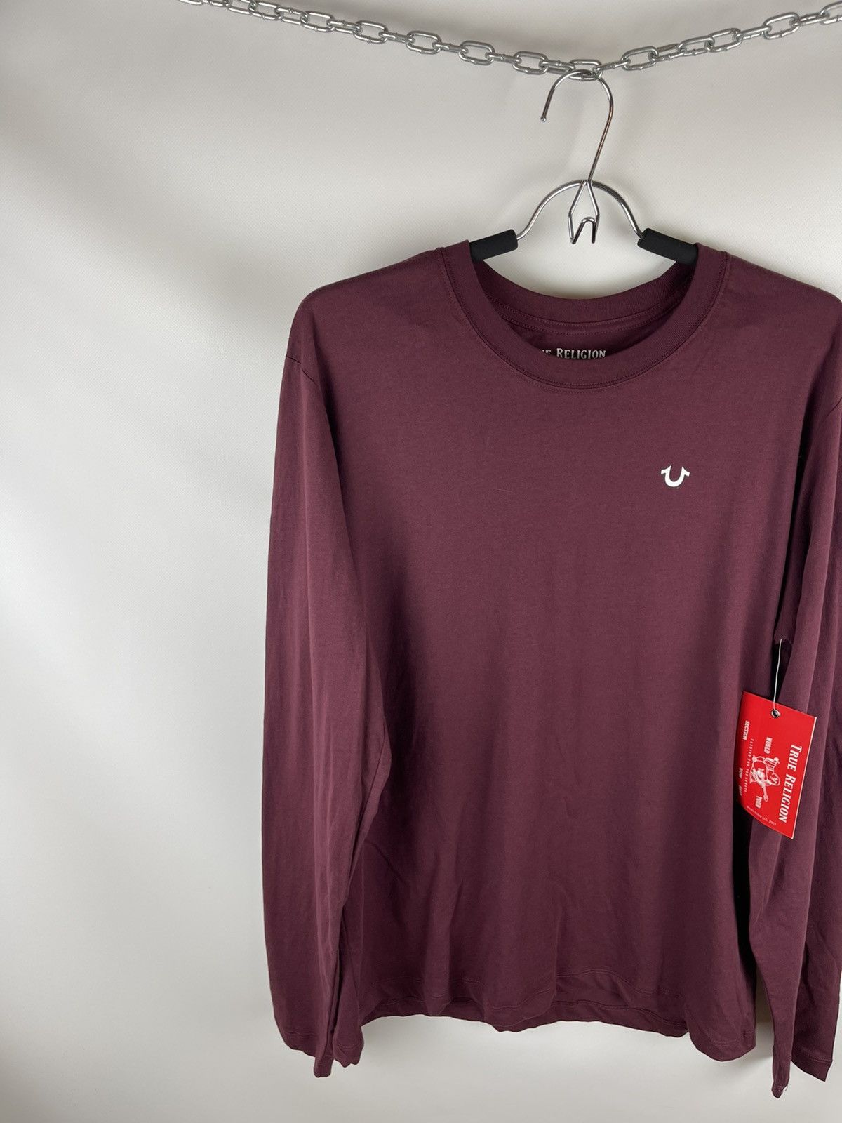 True Religion True Religion deep garnet ls Buddha crewneck longsleeve tee Size US L / EU 52-54 / 3 - 6 Thumbnail