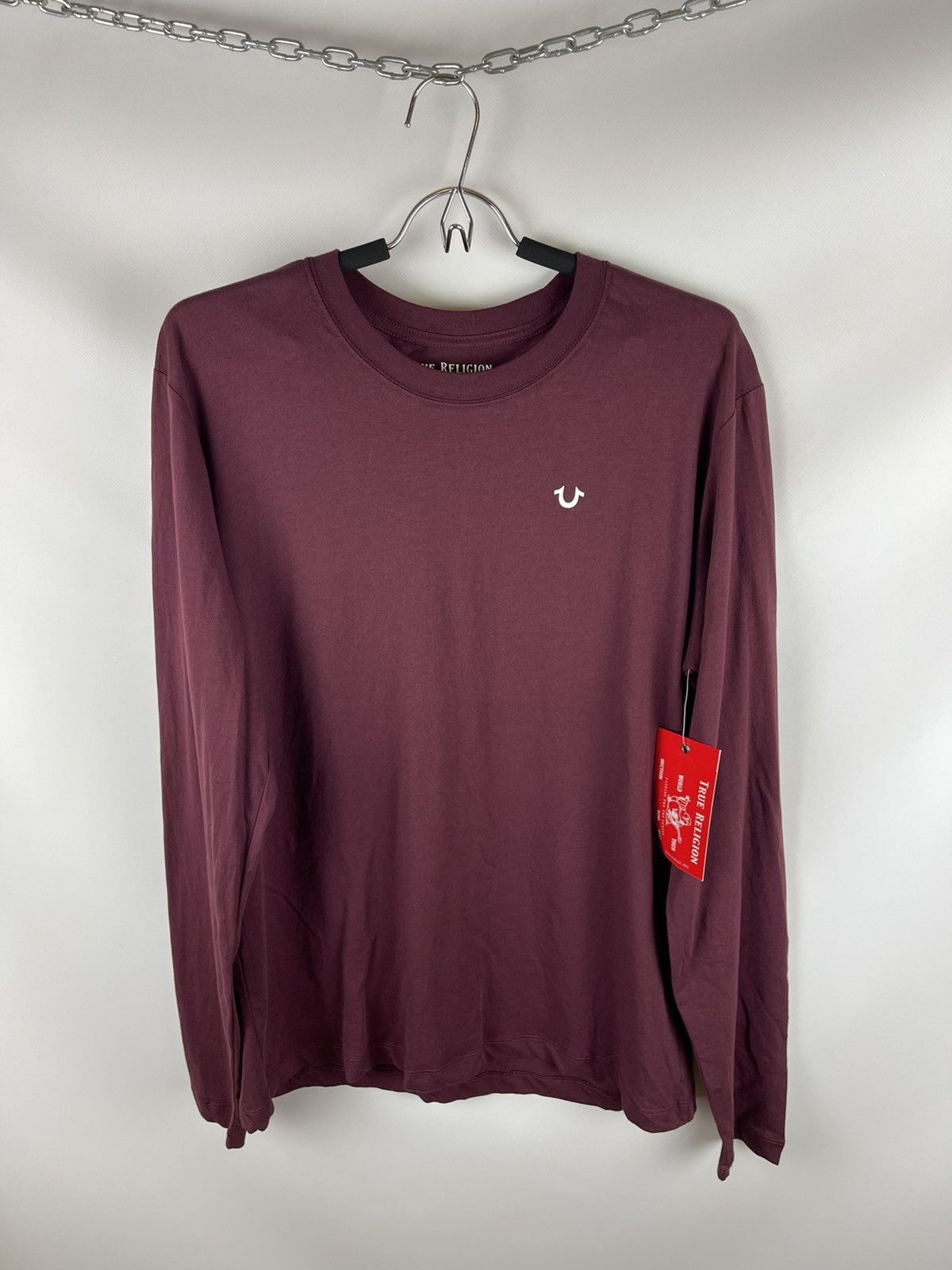 True Religion True Religion deep garnet ls Buddha crewneck longsleeve tee Size US L / EU 52-54 / 3 - 3 Thumbnail