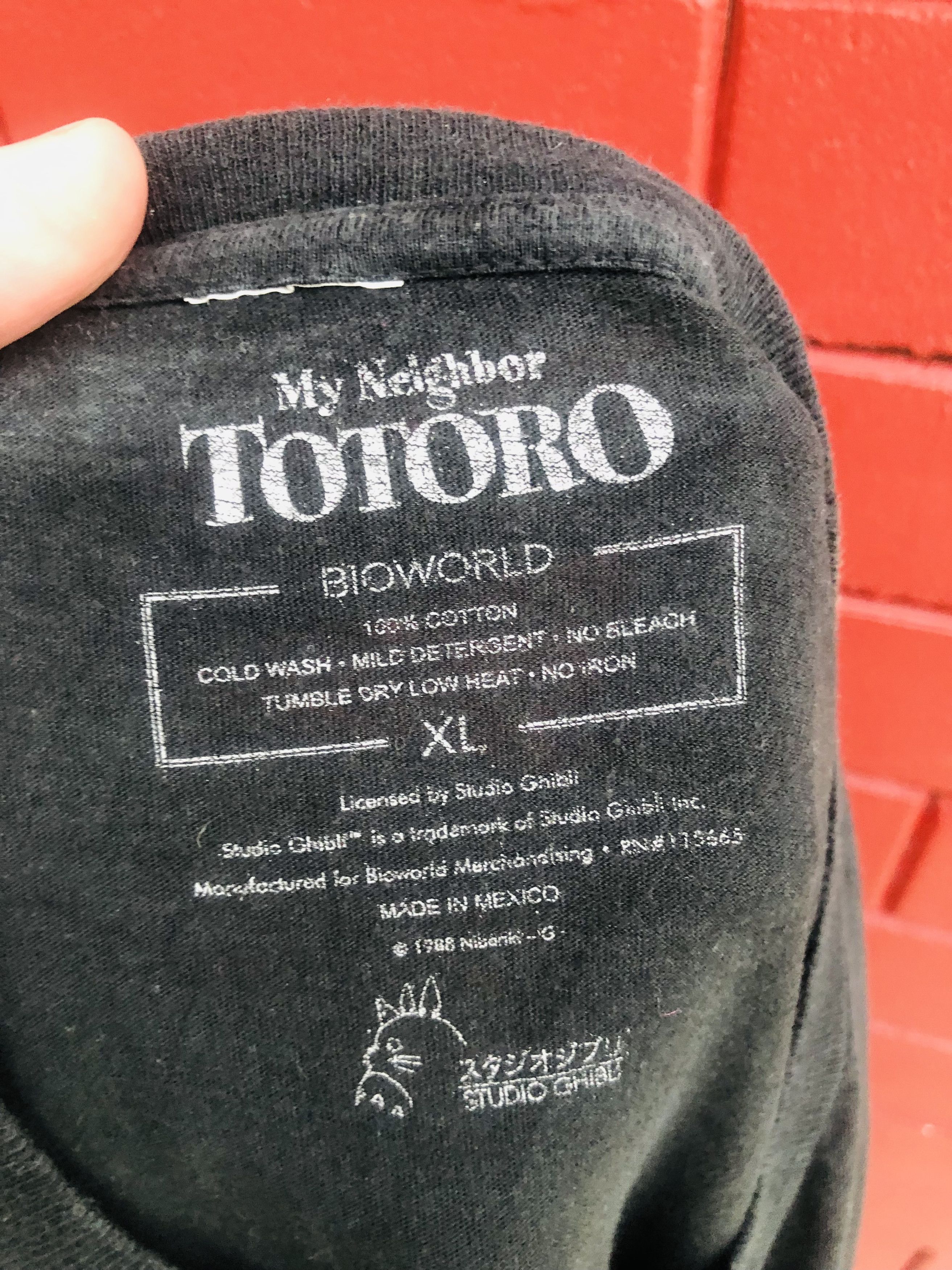 Japanese Brand × Vintage Vintage My Neighbour Totoro Streetwear Fashion Style Size US L / EU 52-54 / 3 - 6 Thumbnail