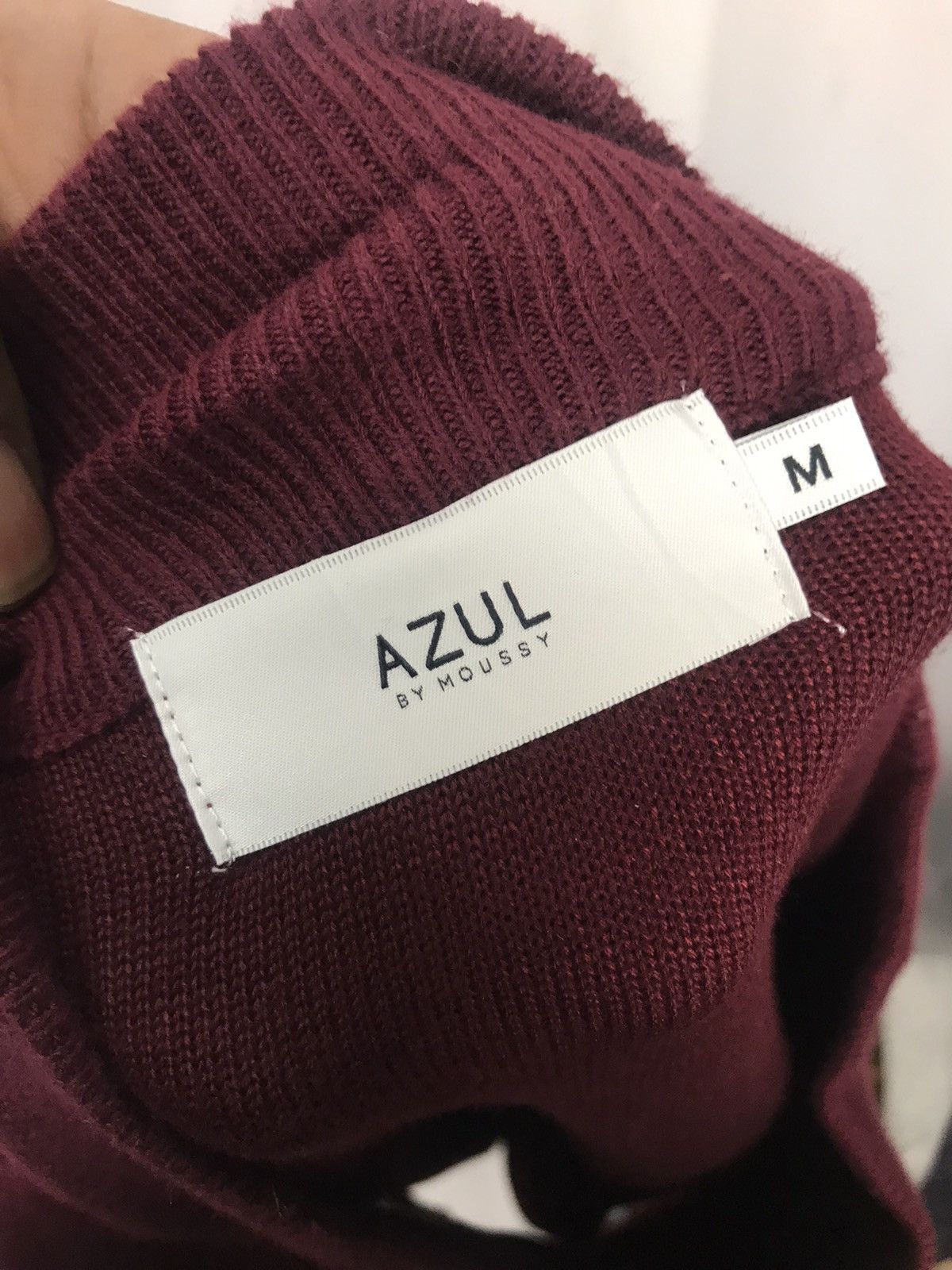 Japanese Brand × MOUSSY Azul by moussy knit sweatshirt ladies Size ONE SIZE - 3 Thumbnail