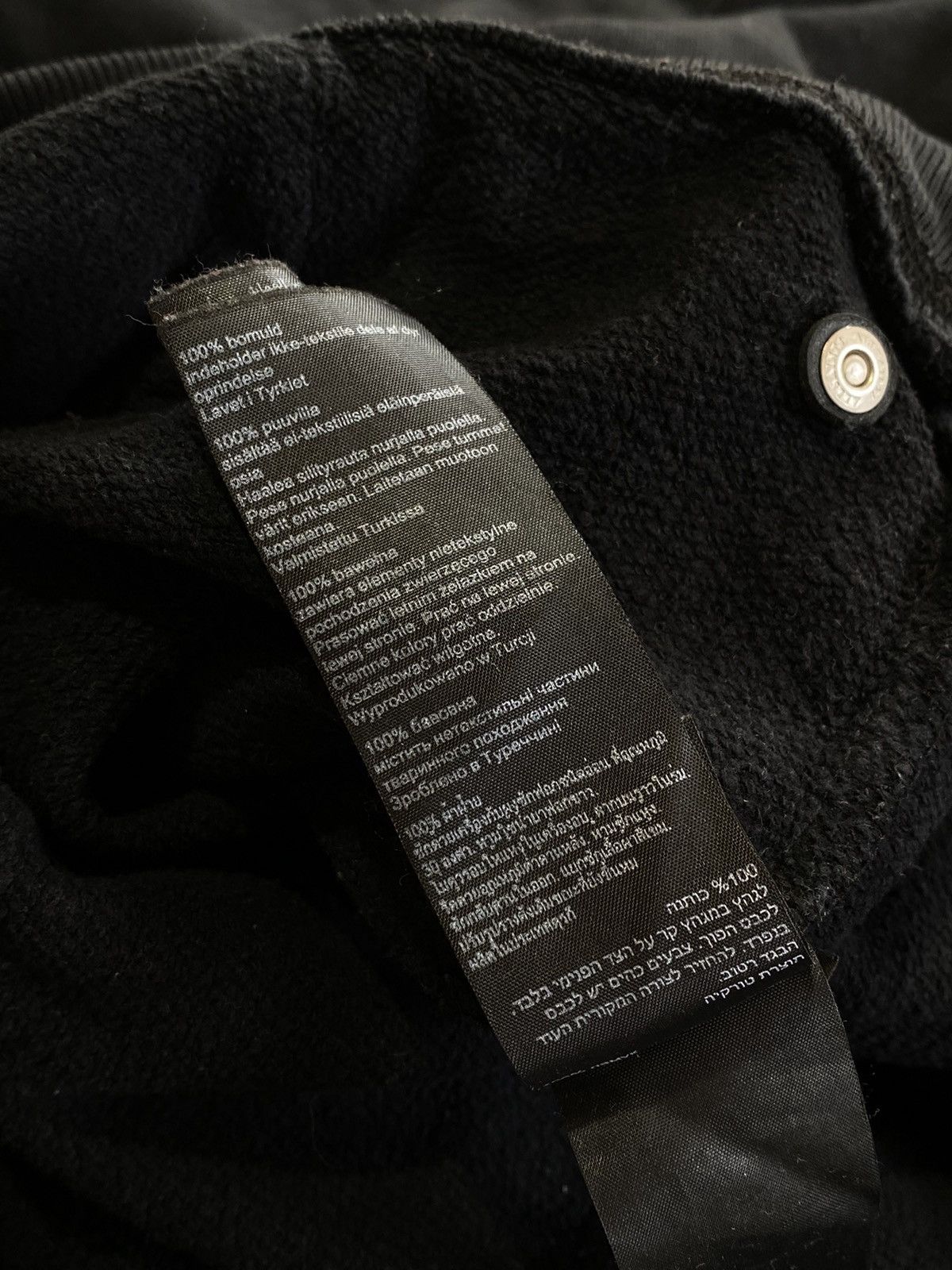 Allsaints 2000s All Saints Diverge Pullover Hoodie Black Y2k Gothic Size US M / EU 48-50 / 2 - 17 Thumbnail