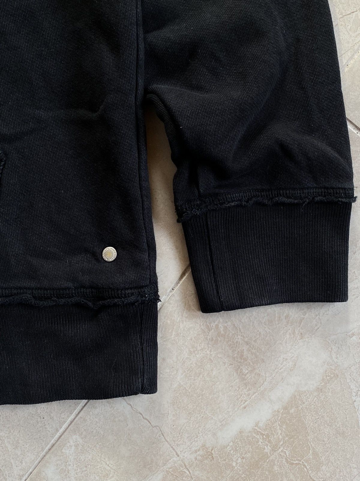 Allsaints 2000s All Saints Diverge Pullover Hoodie Black Y2k Gothic Size US M / EU 48-50 / 2 - 10 Thumbnail