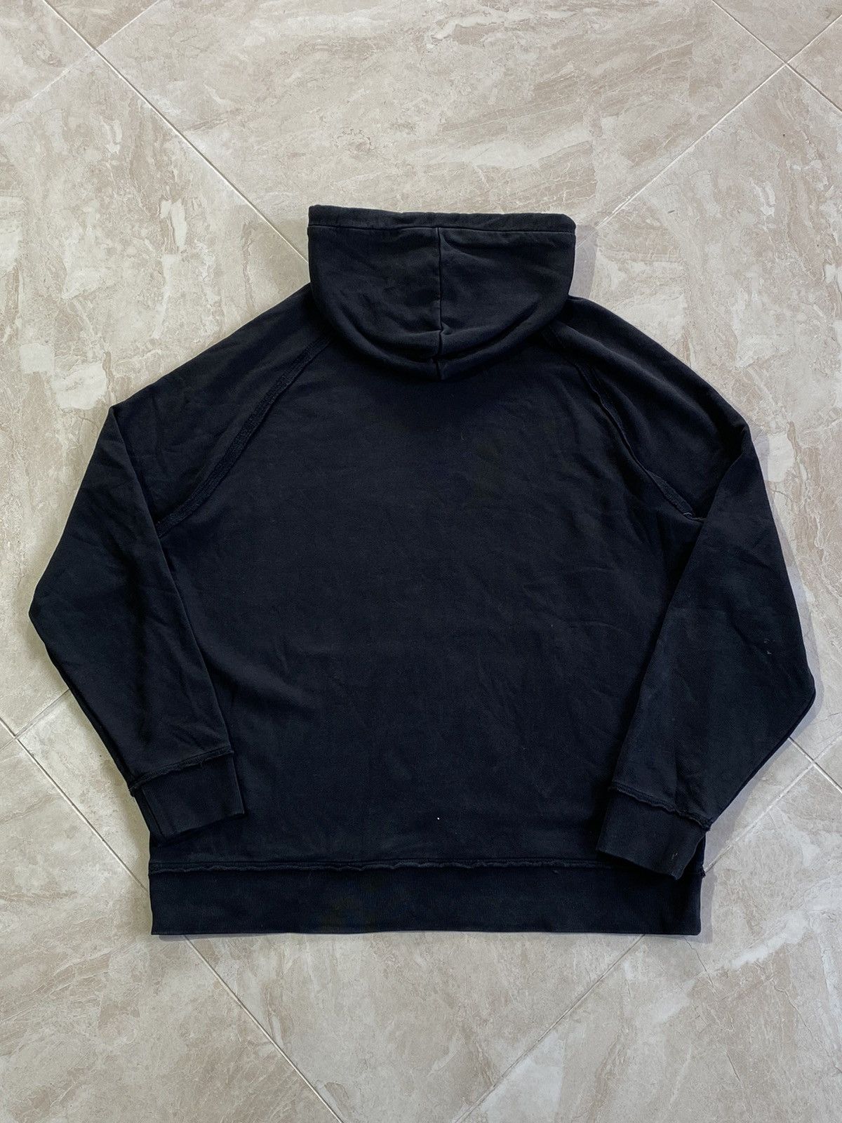 Allsaints 2000s All Saints Diverge Pullover Hoodie Black Y2k Gothic Size US M / EU 48-50 / 2 - 11 Thumbnail