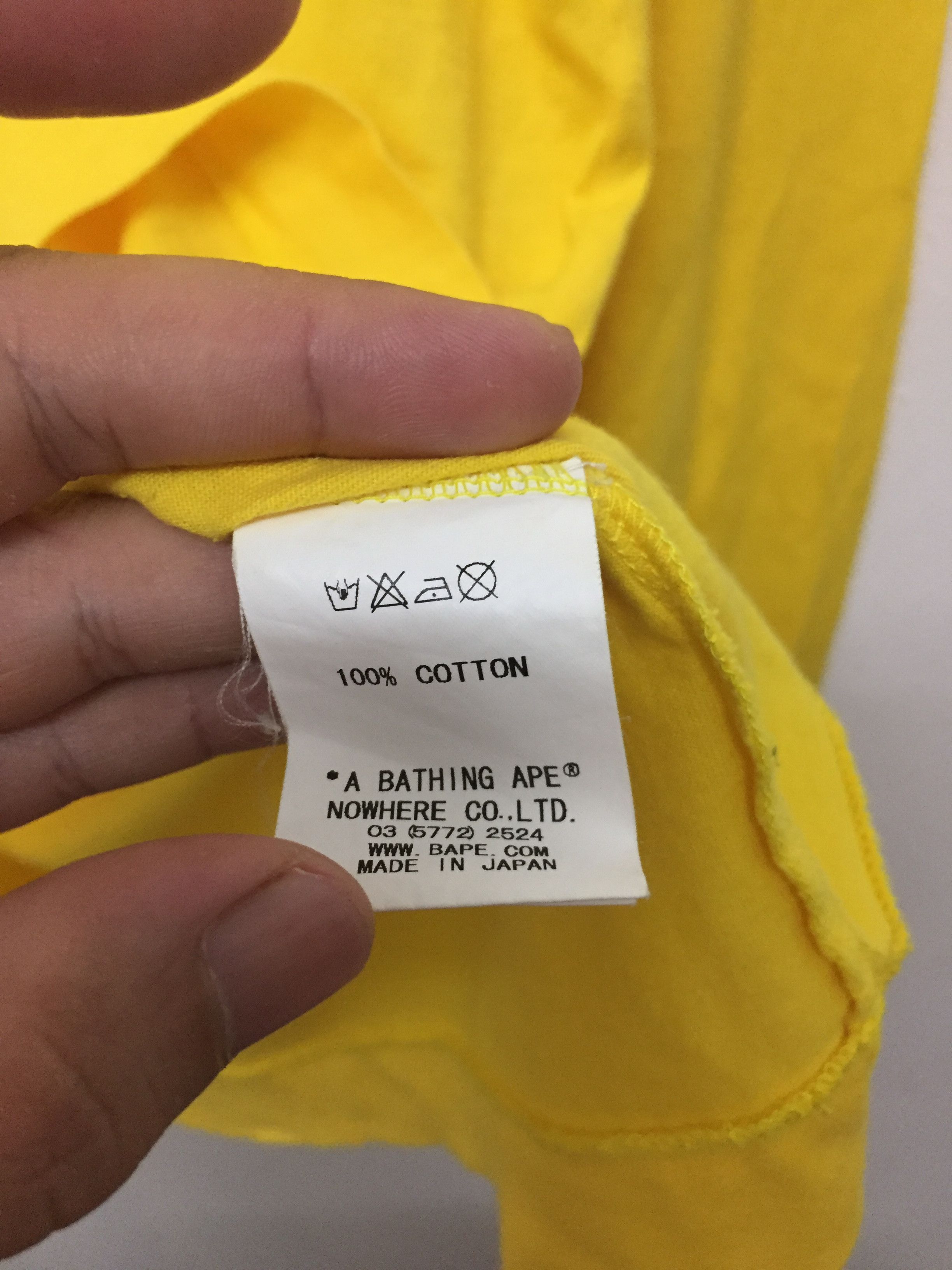 Bape 2007 Baby Milo BORG Long sleeve shirt Size US M / EU 48-50 / 2 - 8 Thumbnail