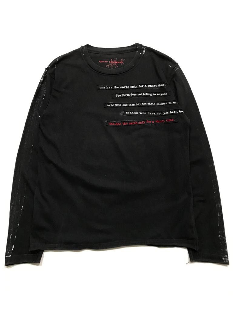 Adolfo Dominguez Poem LS T-Shirt Size US L / EU 52-54 / 3 - 1 Thumbnail