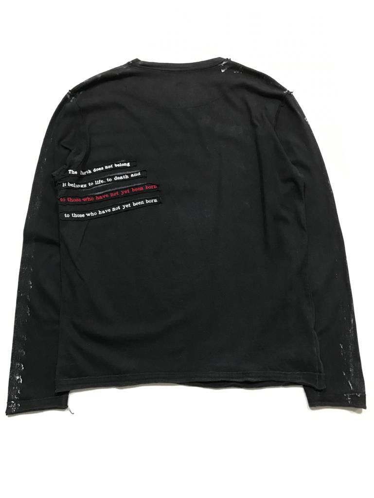 Adolfo Dominguez Poem LS T-Shirt Size US L / EU 52-54 / 3 - 2 Thumbnail