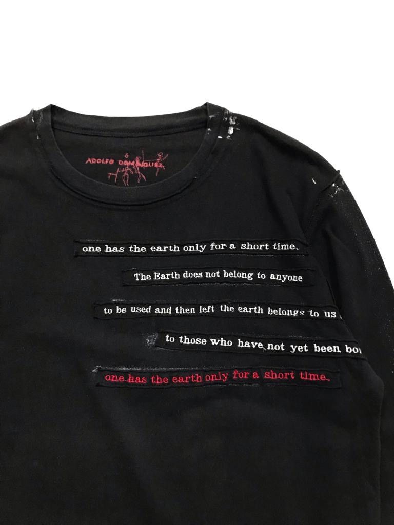 Adolfo Dominguez Poem LS T-Shirt Size US L / EU 52-54 / 3 - 3 Thumbnail