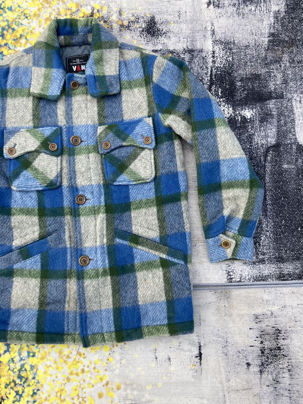 Flannel VAN JAC WOOL FLANNEL JACKET Size US M / EU 48-50 / 2 - 4 Thumbnail