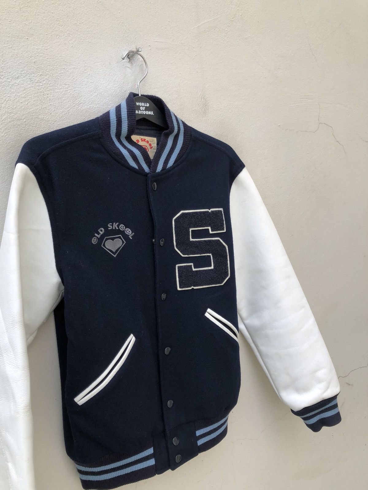 Leather Japan Brand Super Lovers Old Skool Varsity Jacket Size US S / EU 44-46 / 1 - 13 Thumbnail