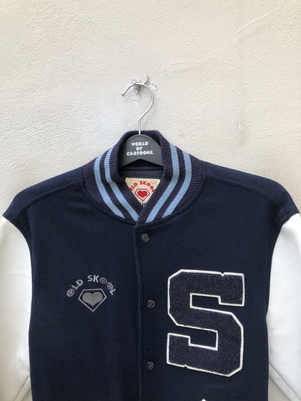 Leather Japan Brand Super Lovers Old Skool Varsity Jacket Size US S / EU 44-46 / 1 - 7 Thumbnail