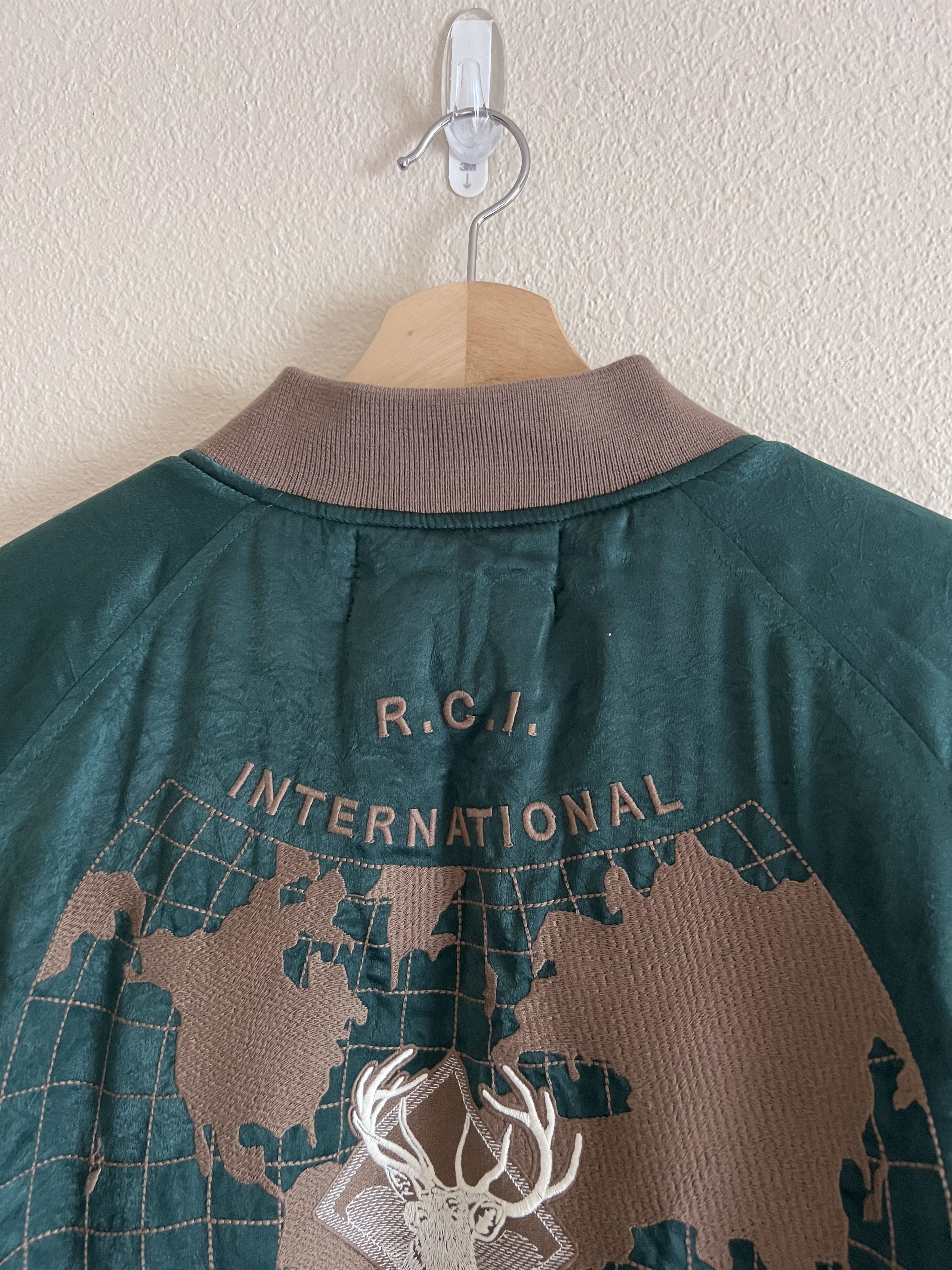 Reese Cooper Reese Cooper RCI Padded Bomber Jacket in Green Size US XL / EU 56 / 4 - 6 Thumbnail