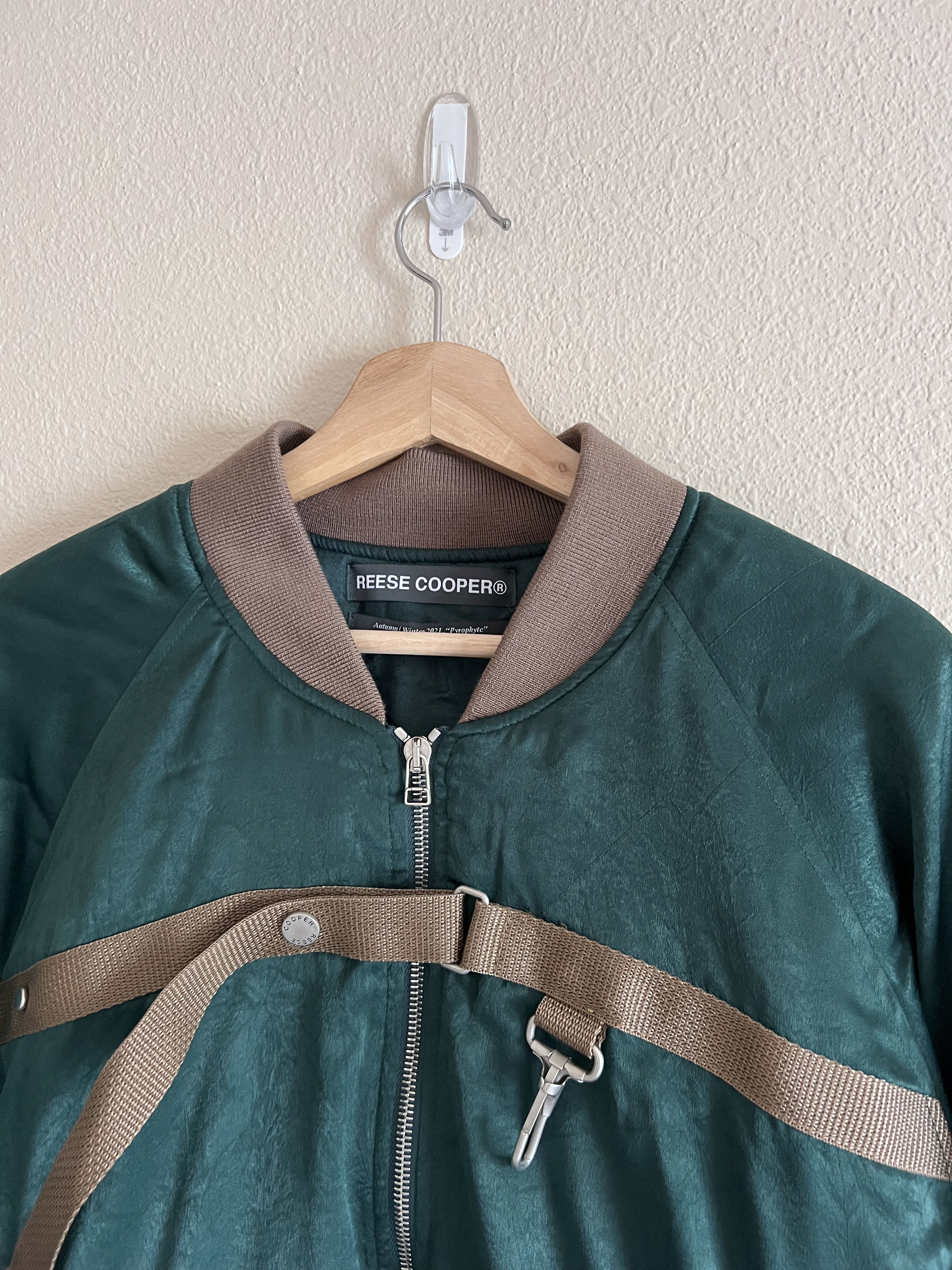 Reese Cooper Reese Cooper RCI Padded Bomber Jacket in Green Size US XL / EU 56 / 4 - 2 Thumbnail