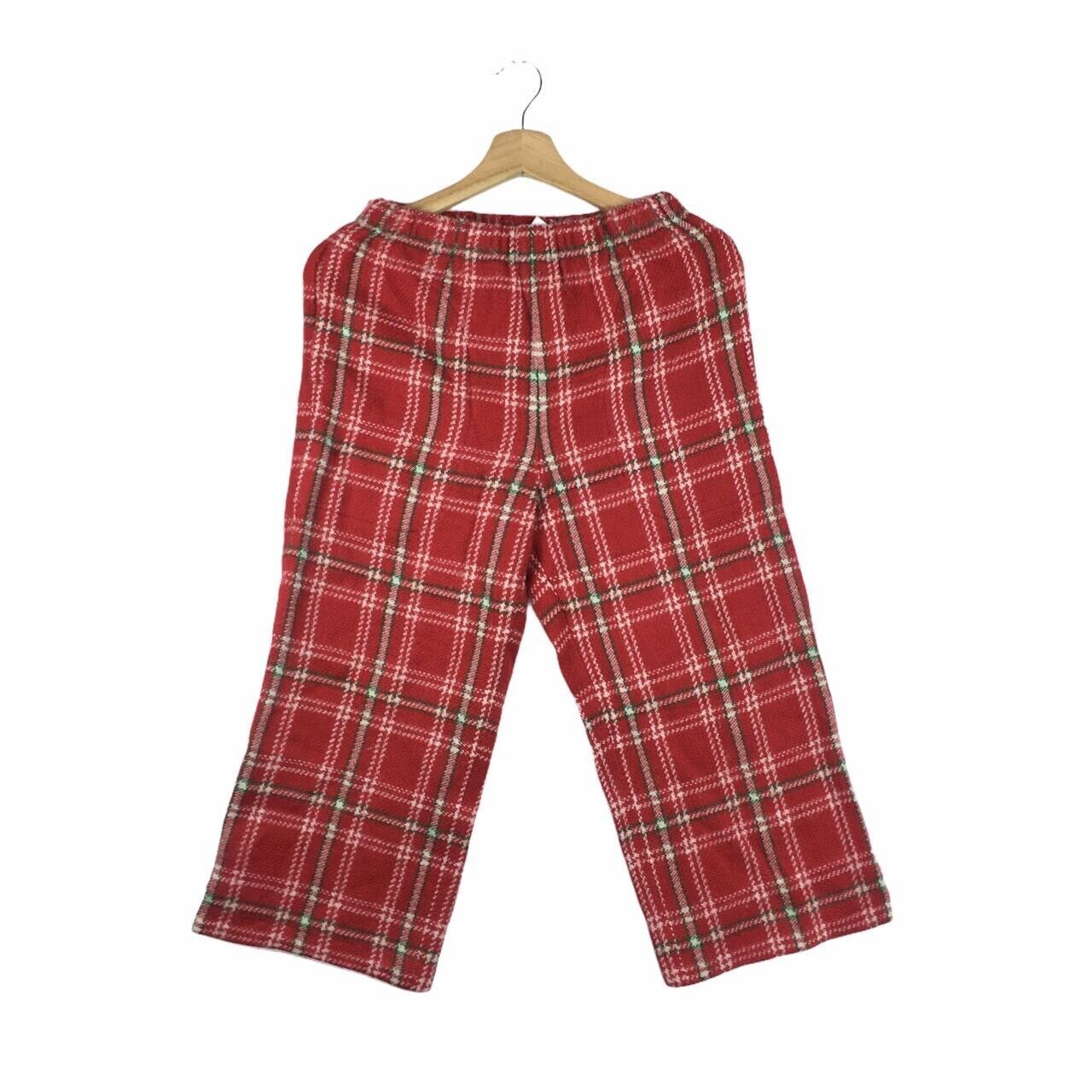 Vintage 2001 Collection Tricot COMME Des GARCONS Tartan Pant