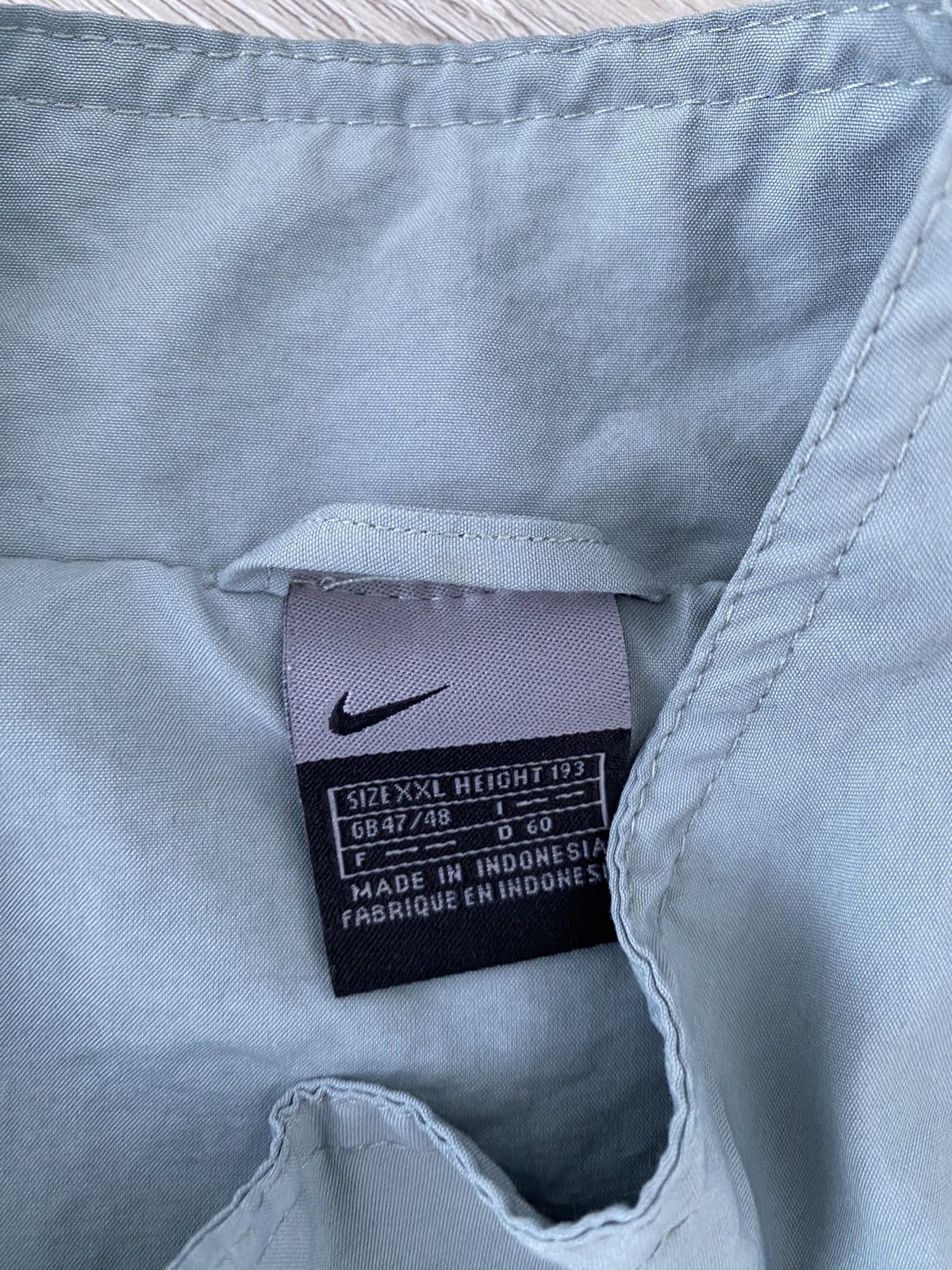 Nike × Nike ACG × Vintage Y2K Nike Nylon Track Jacket Size US XXL / EU 58 / 5 - 5 Thumbnail