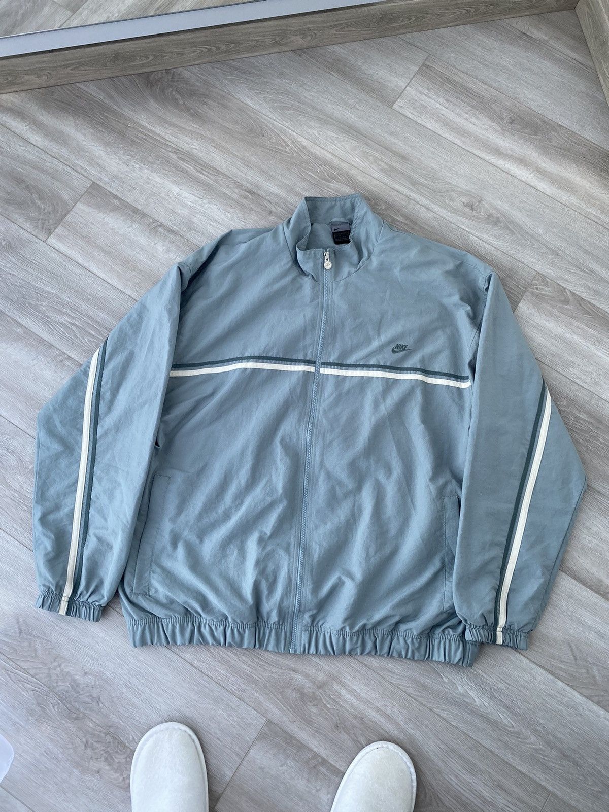 Nike × Nike ACG × Vintage Y2K Nike Nylon Track Jacket Size US XXL / EU 58 / 5 - 1 Thumbnail